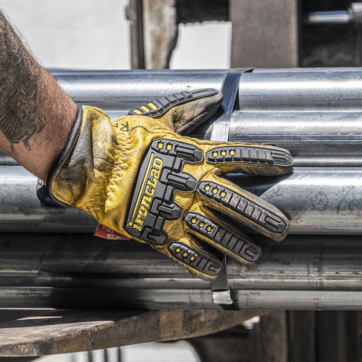 🧤 Bulk Ironclad 360° Cut Leather Impact Gloves (ILD-IMPC5) – Goatskin – S–XXXL