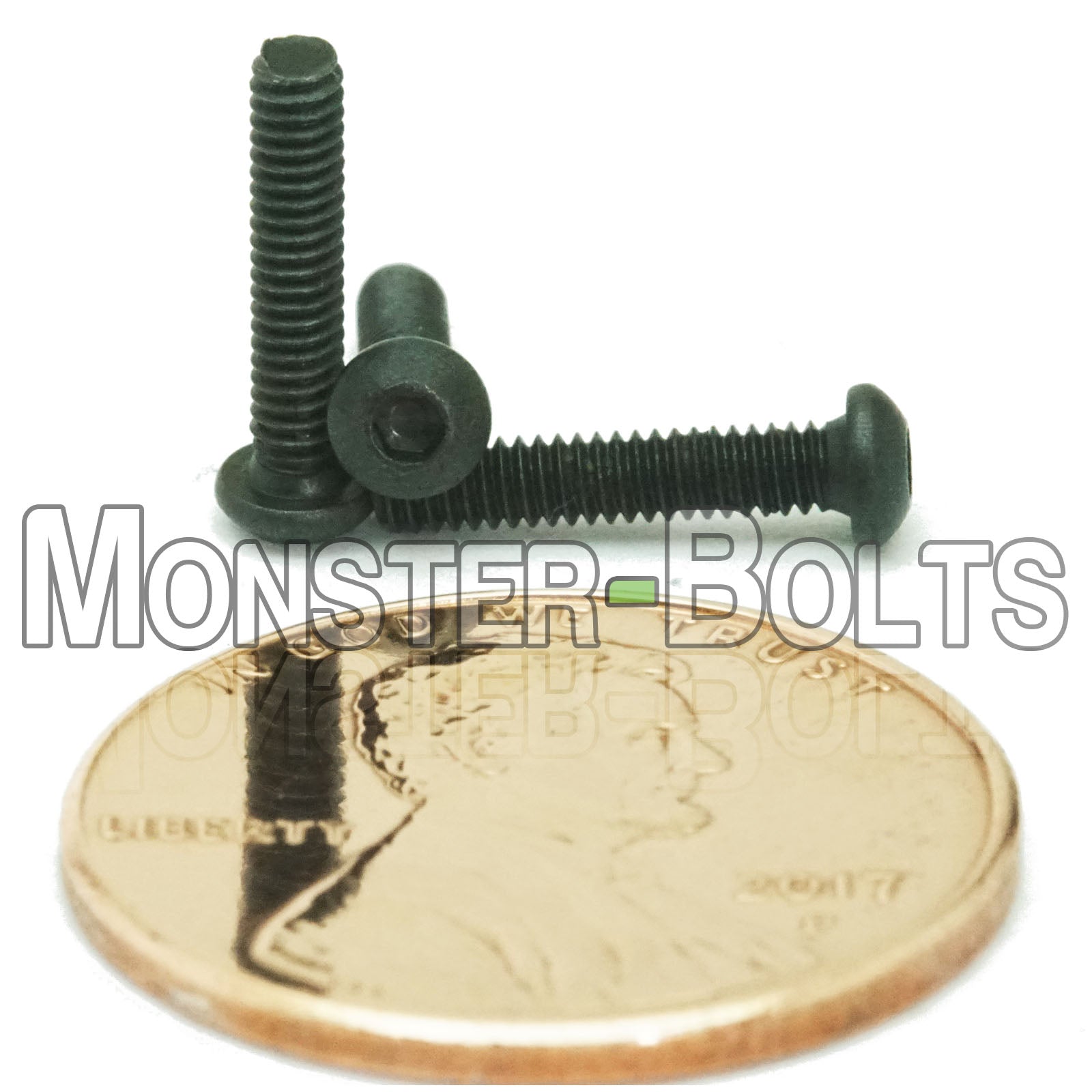 Bulk M2 Button Head Socket Cap screws, 12.9 Alloy Steel with Black Oxide