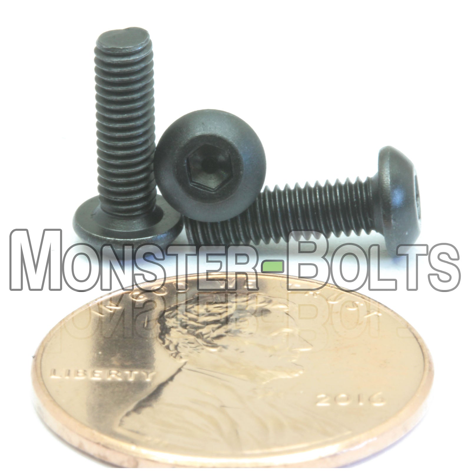 Bulk M3 Button Head Socket Cap screws, 12.9 Alloy Steel w/ Black Oxide