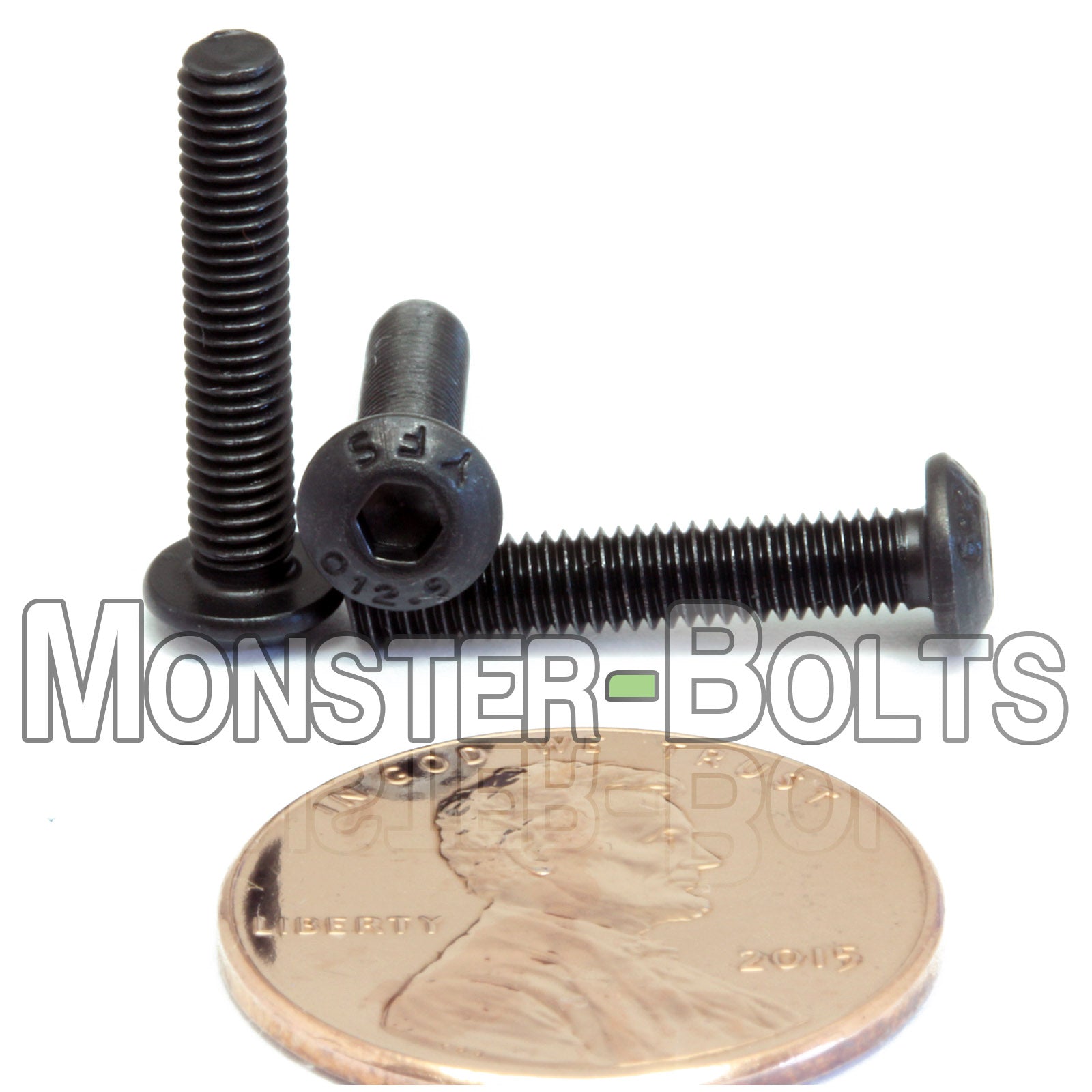 Bulk M3 Button Head Socket Cap screws, 12.9 Alloy Steel w/ Black Oxide