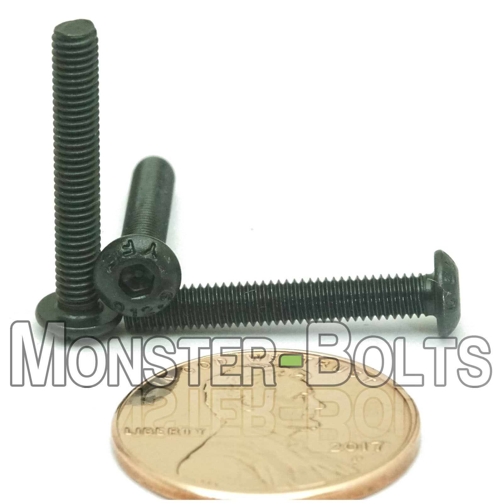 Bulk M3 Button Head Socket Cap screws, 12.9 Alloy Steel w/ Black Oxide