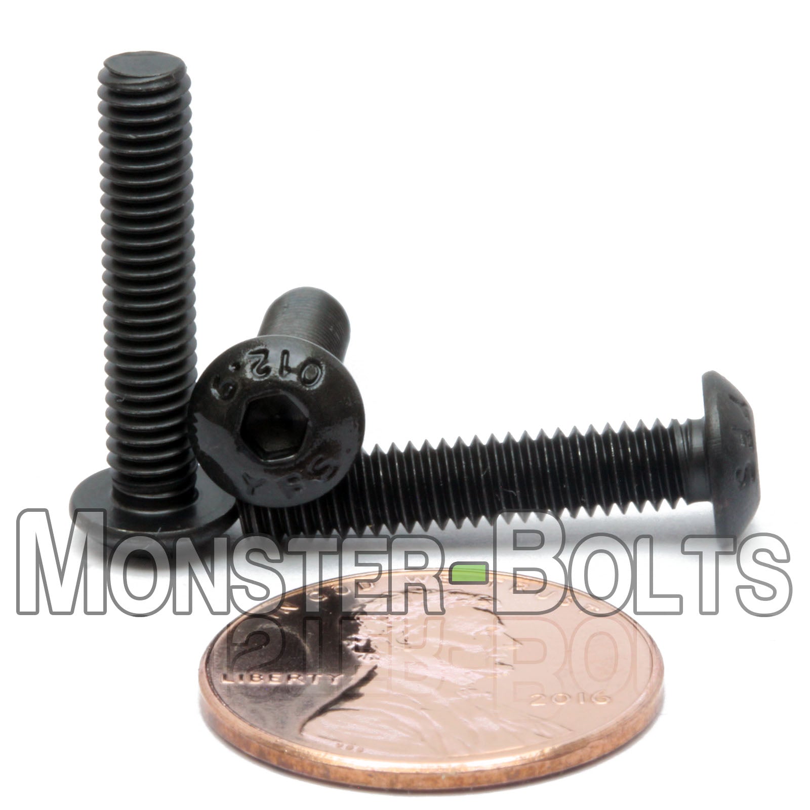 Bulk M4 Button Head Socket Cap screws, 12.9 Alloy Steel w/ Black Oxide