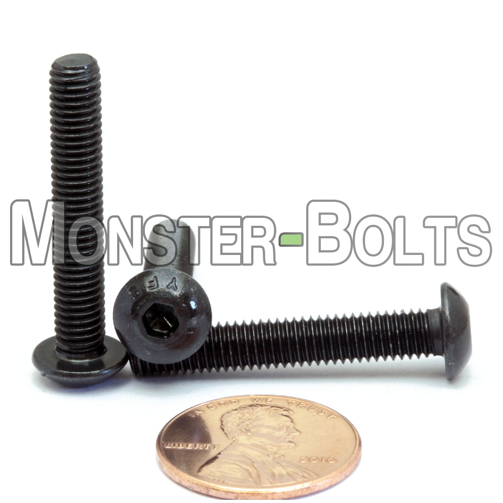 Bulk M5 Button Head Socket Cap screws, 12.9 Alloy Steel w/ Black Oxide