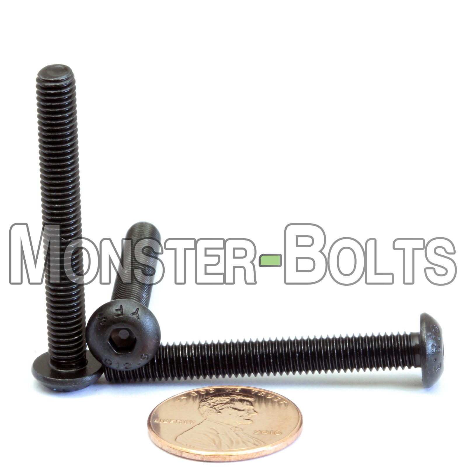 Bulk M5 Button Head Socket Cap screws, 12.9 Alloy Steel w/ Black Oxide