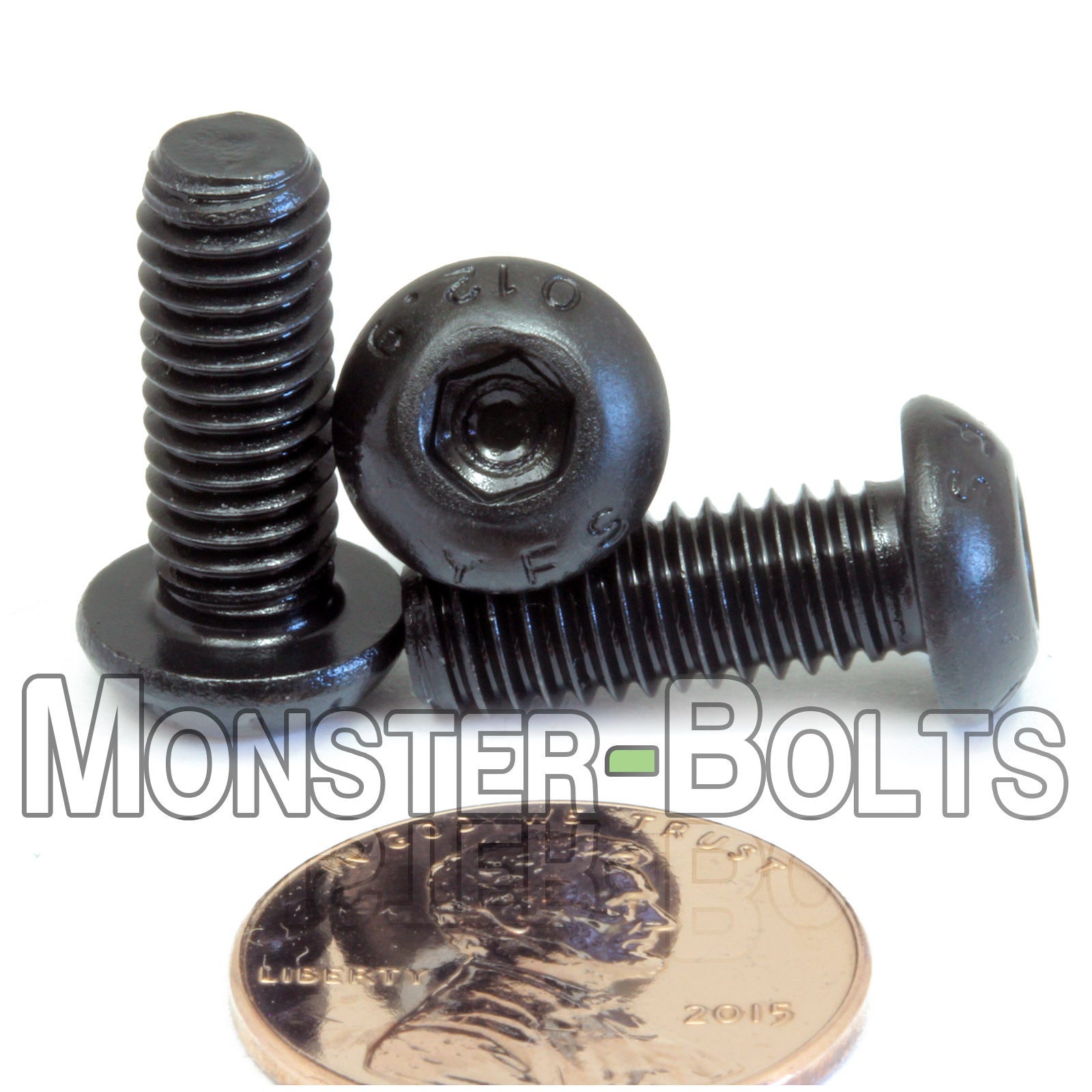 Bulk M6 Button Head Socket Cap screws, 12.9 Alloy Steel w/ Black Oxide