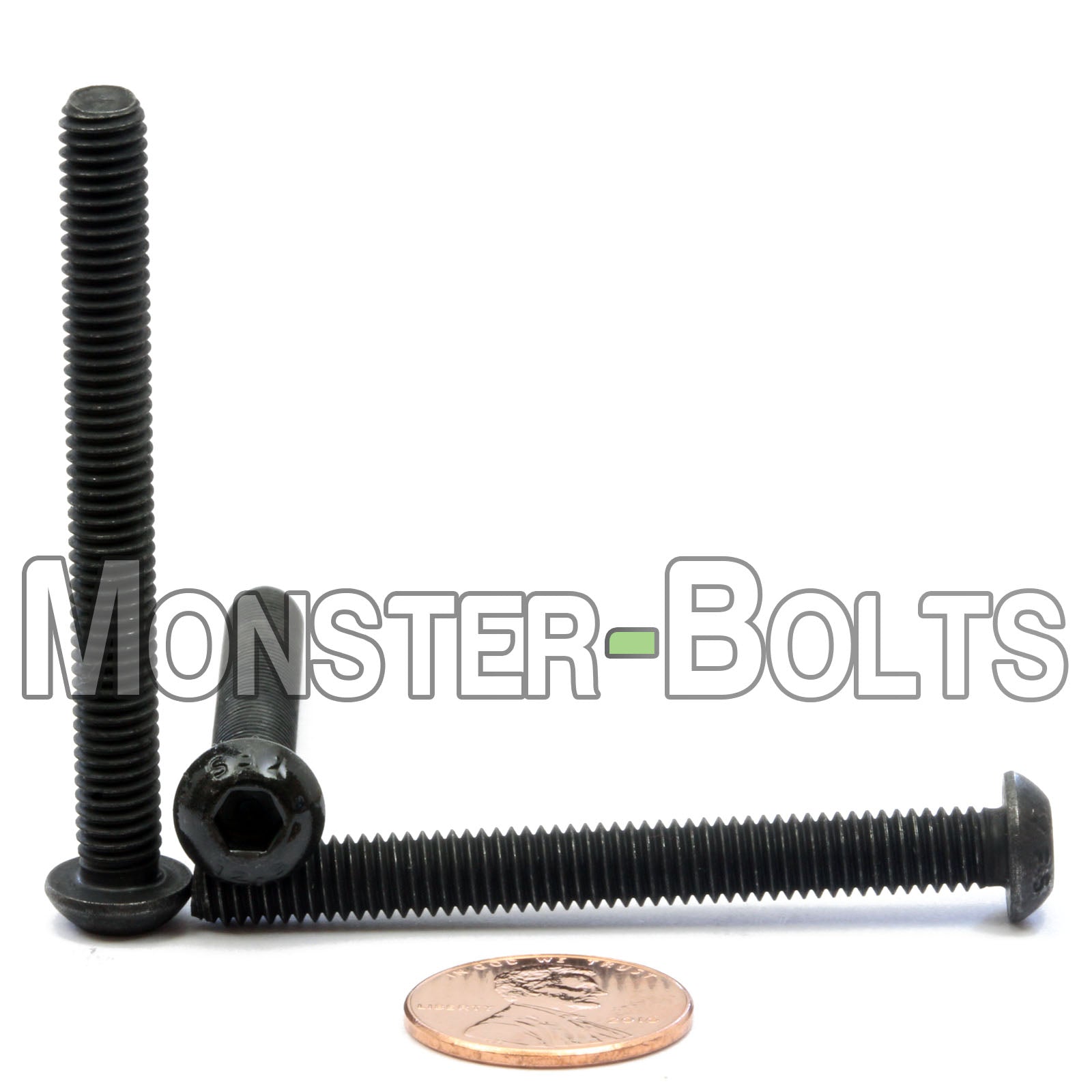 Bulk M6 Button Head Socket Cap screws, 12.9 Alloy Steel w/ Black Oxide