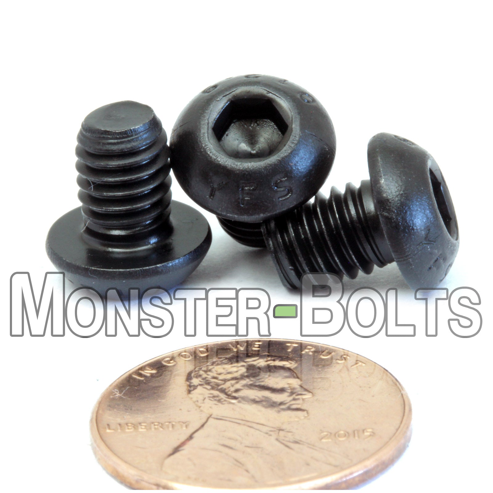 Bulk M6 Button Head Socket Cap screws, 12.9 Alloy Steel w/ Black Oxide