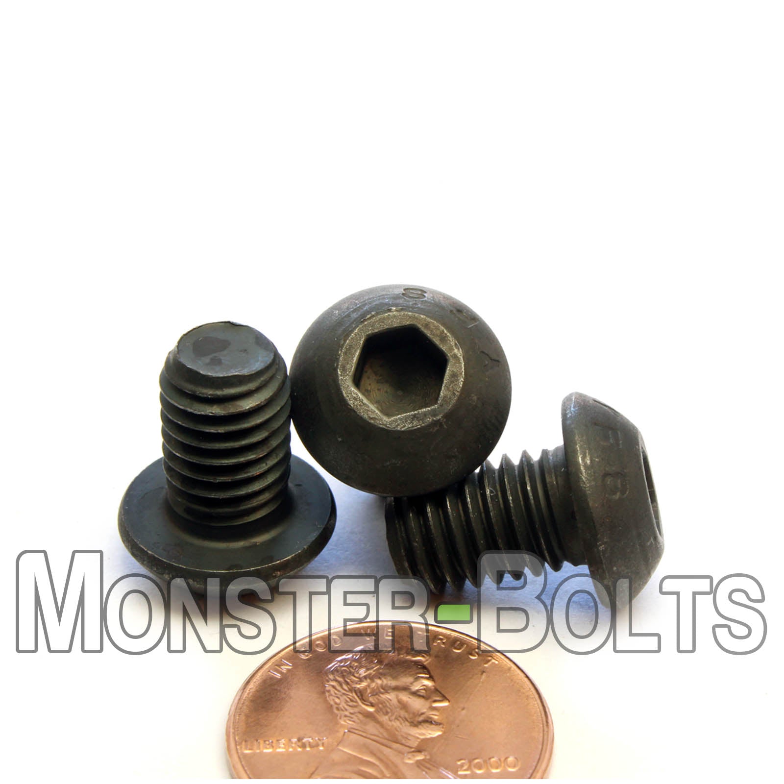 Bulk M8 Button Head Socket Cap screws, 12.9 Alloy Steel w/ Black Oxide