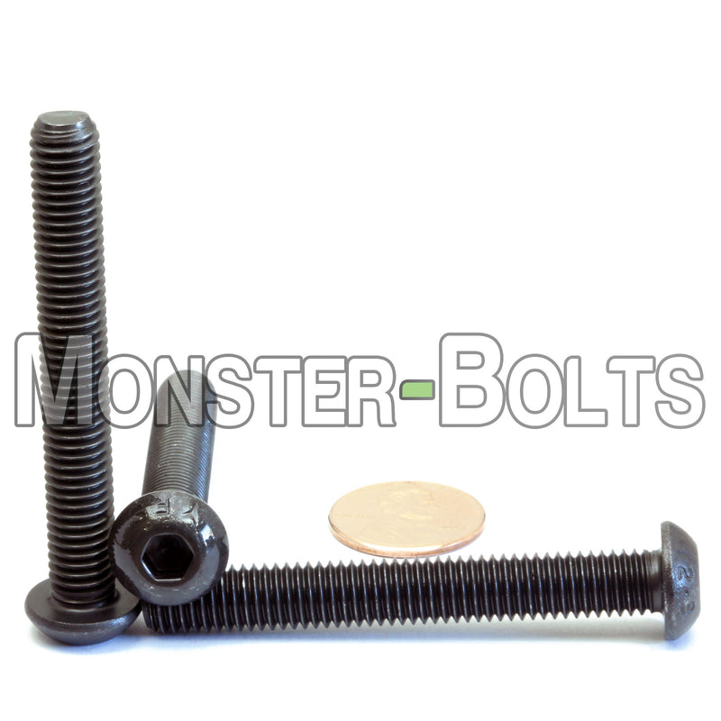 Bulk M8 Button Head Socket Cap screws, 12.9 Alloy Steel w/ Black Oxide