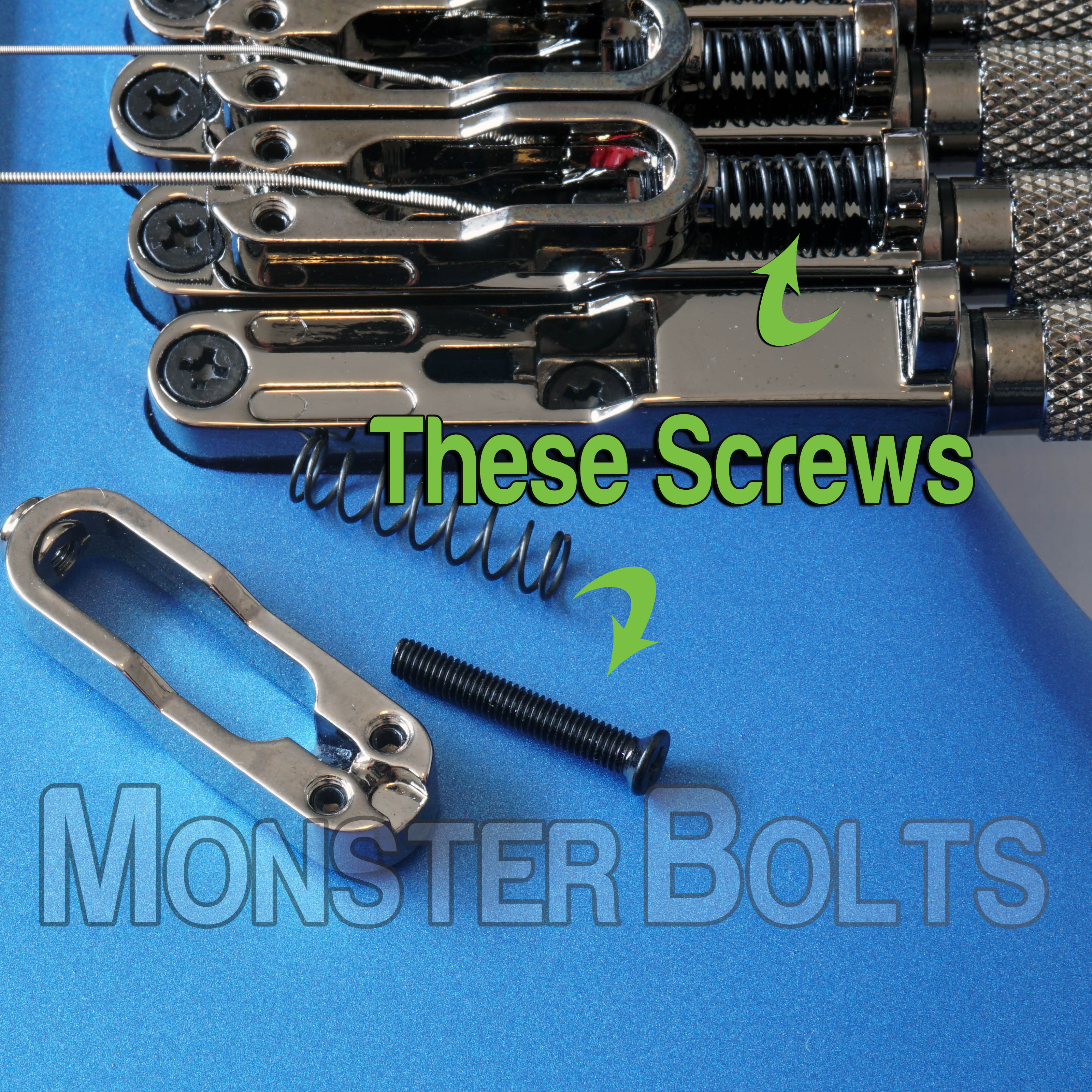 Ibanez Mono-Tune Intonation Set of 6 Screws - For Quest Headless Guitar