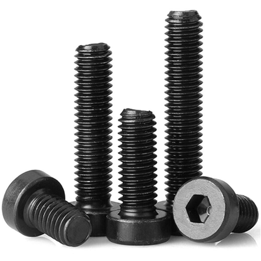 M8 Low Head Socket Cap screws, Class 10.9 Alloy Steel w/ Black Oxide