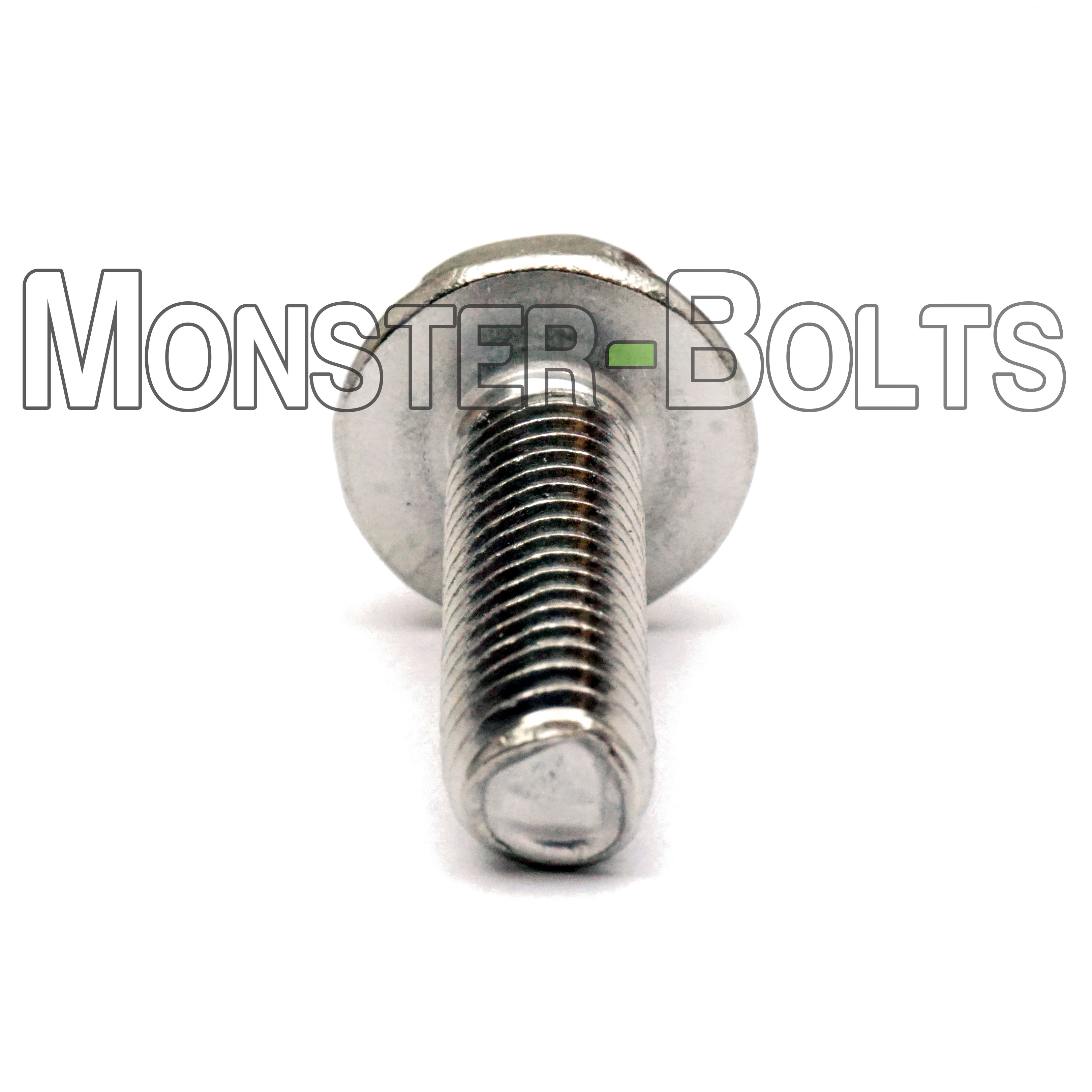 Bulk M6 Hex-Washer DIN 7500D Thread-Forming Screws – A2 Stainless – Monster Bolts