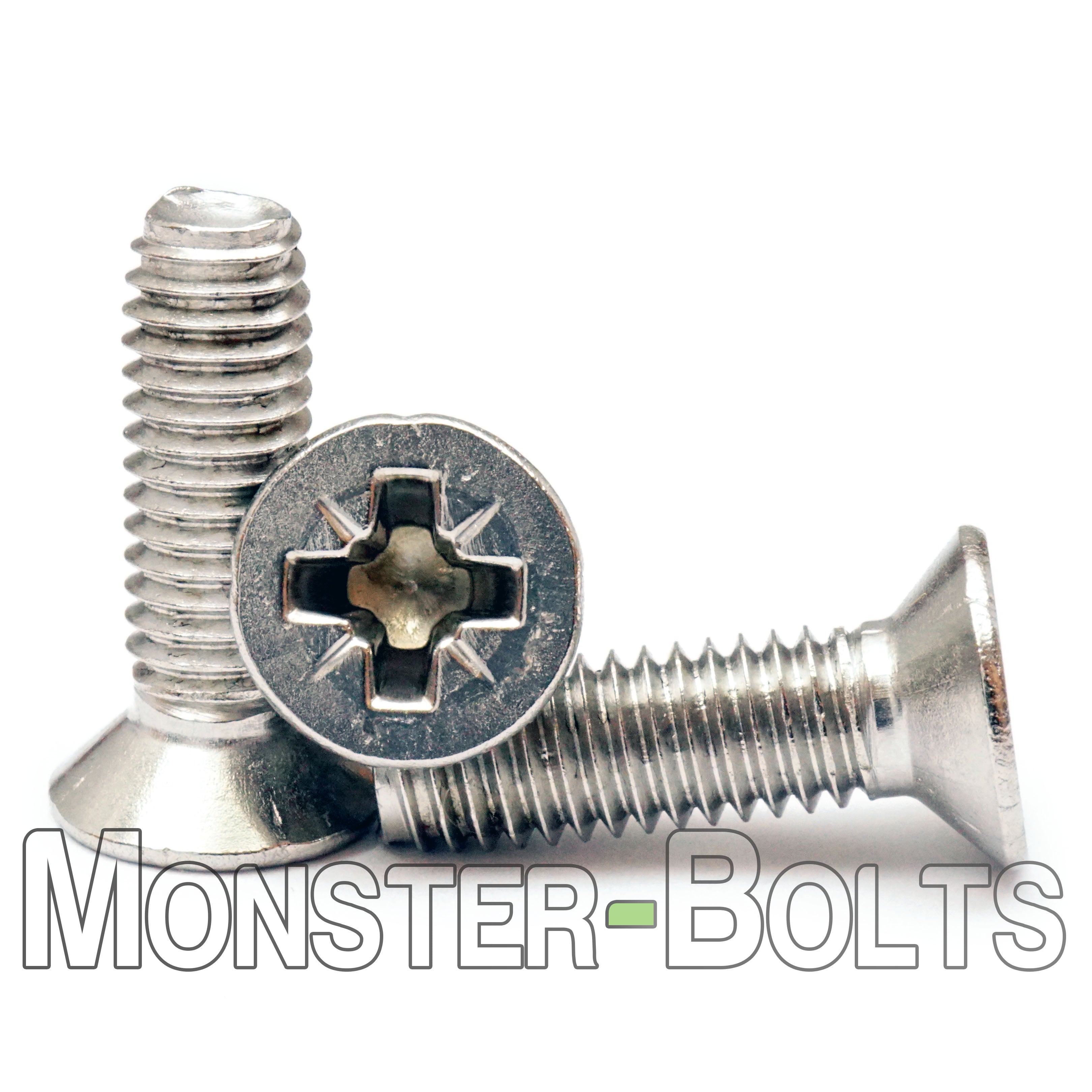 Bulk M6 Hex-Socket Flat Head DIN 7500 M (Type Z) Thread-Forming Screws – A2 Stainless – Monster Bolts