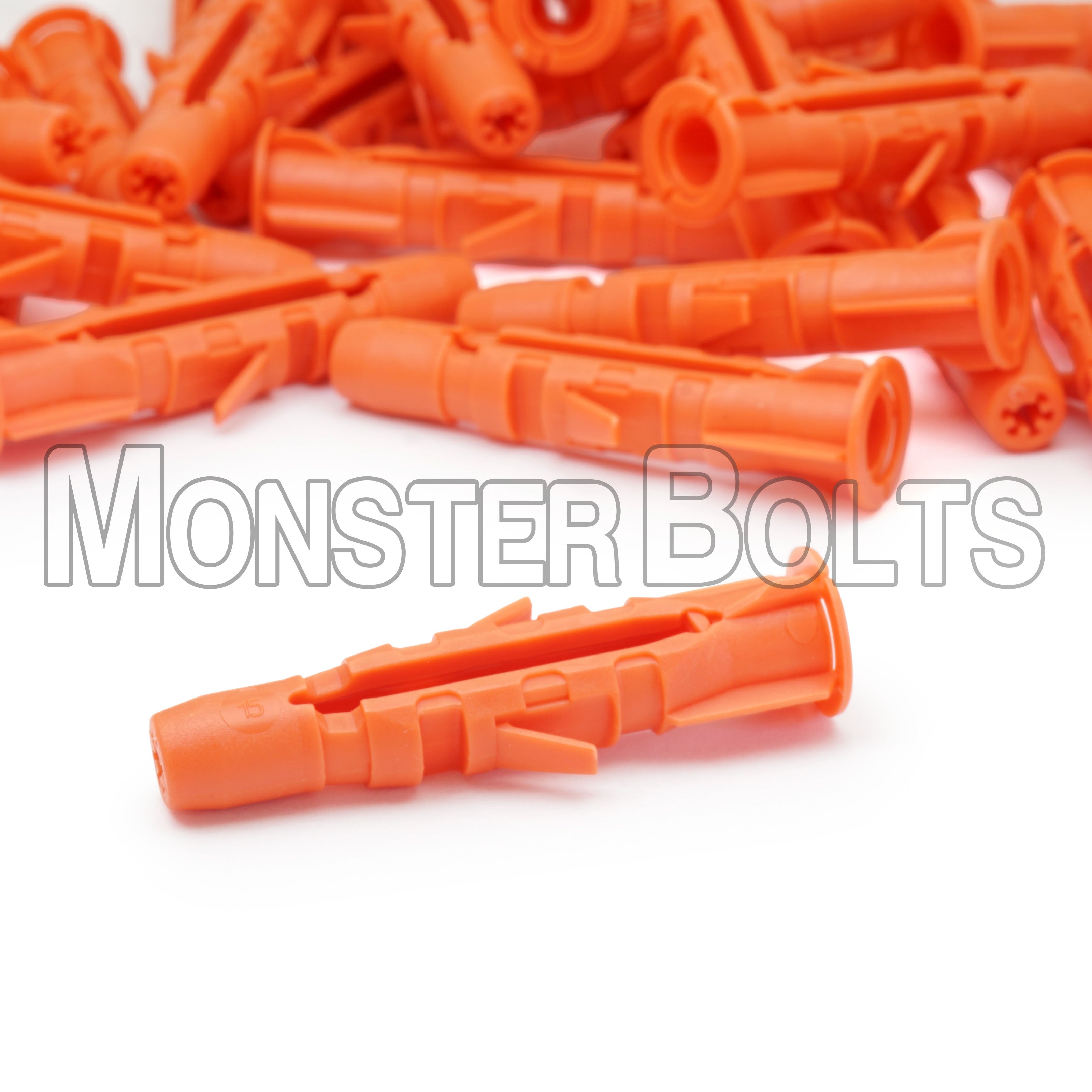 Bulk Mungo MU Multi Plug Nylon Anchors – M8 × 50mm, M8 × 50mm with Screw, M10 × 60mm – Monster Bolts
