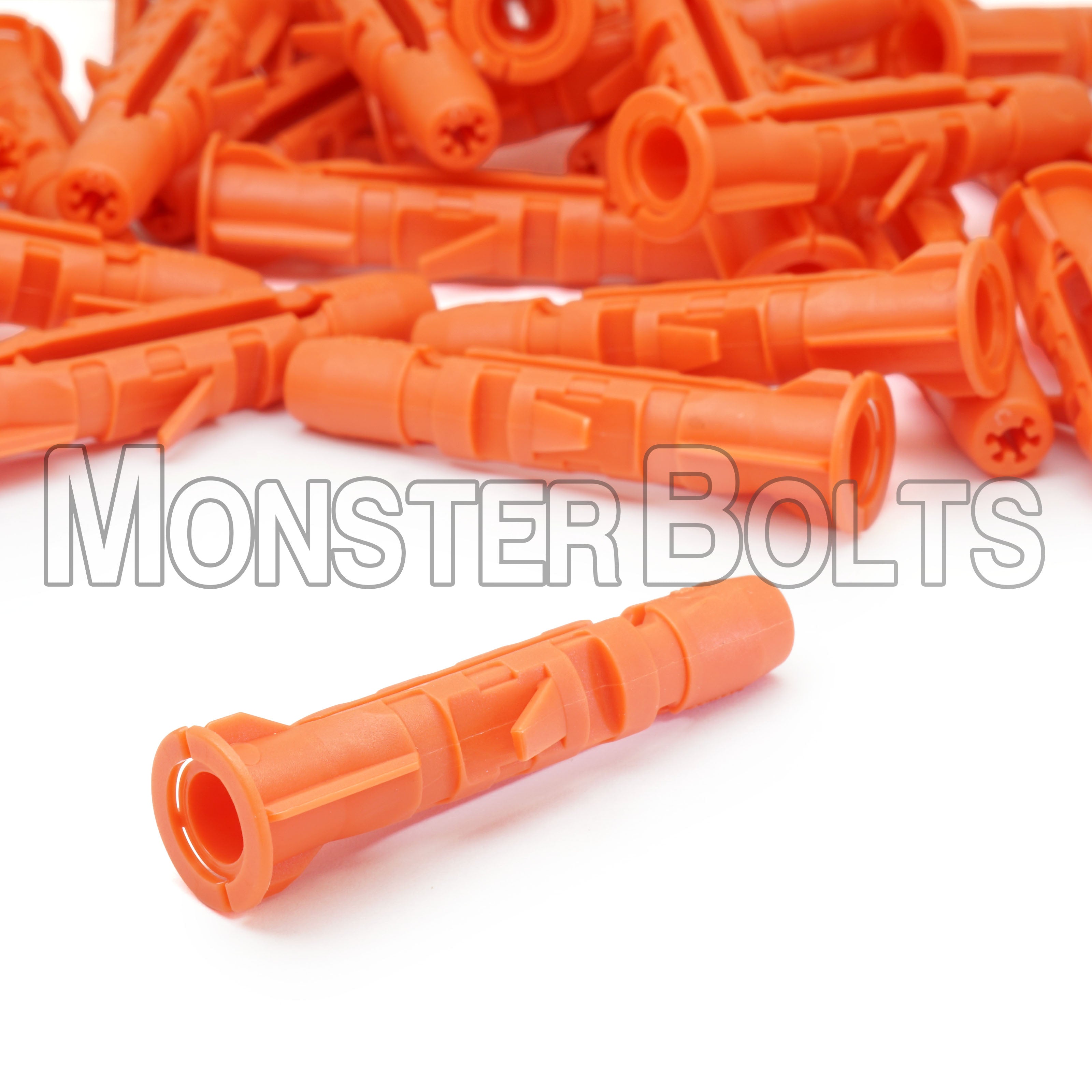 Bulk Mungo MU Multi Plug Nylon Anchors – M8 × 50mm, M8 × 50mm with Screw, M10 × 60mm – Monster Bolts