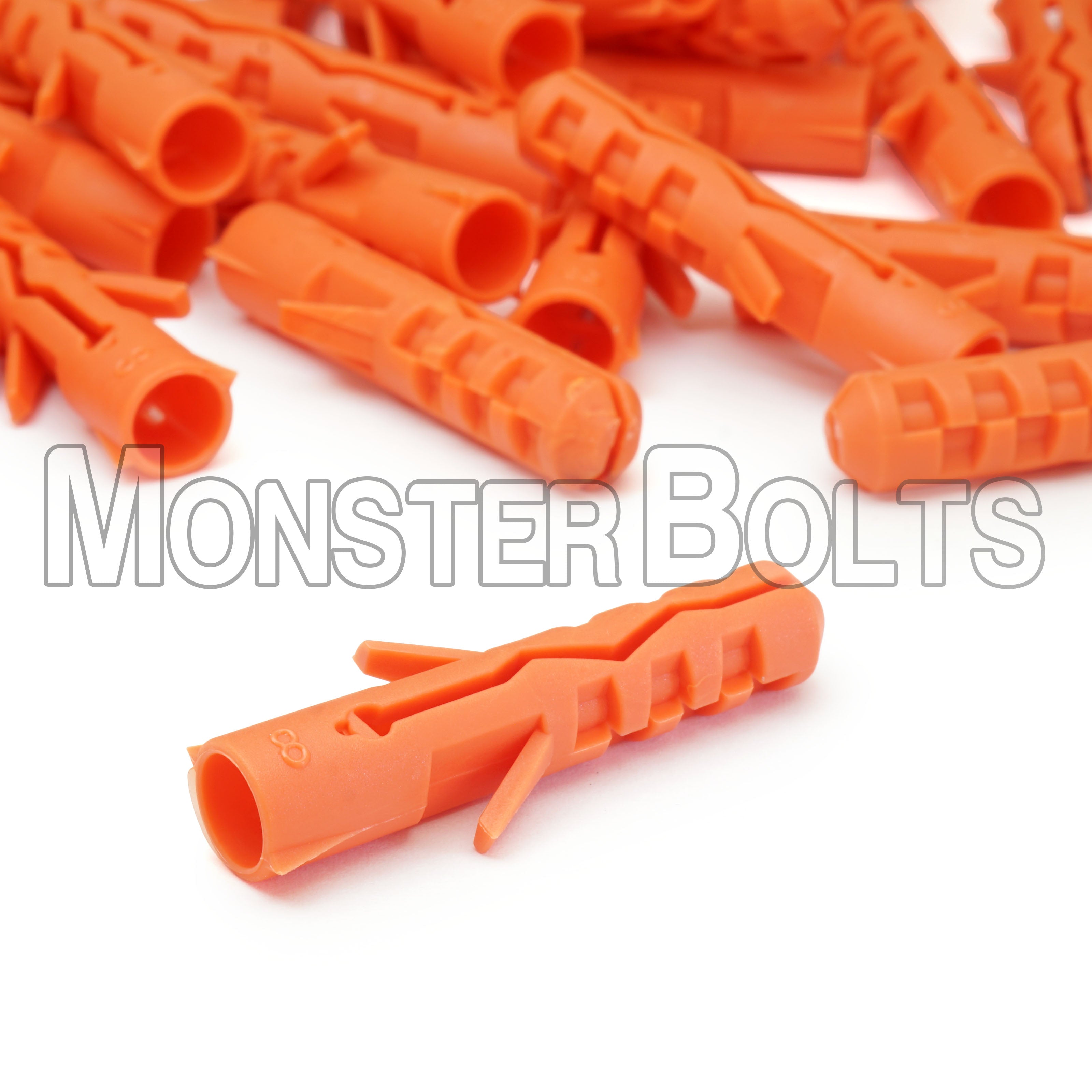 Bulk Mungo MN Nylon Plug Anchors – 4mm to 20mm Sizes – Monster Bolts