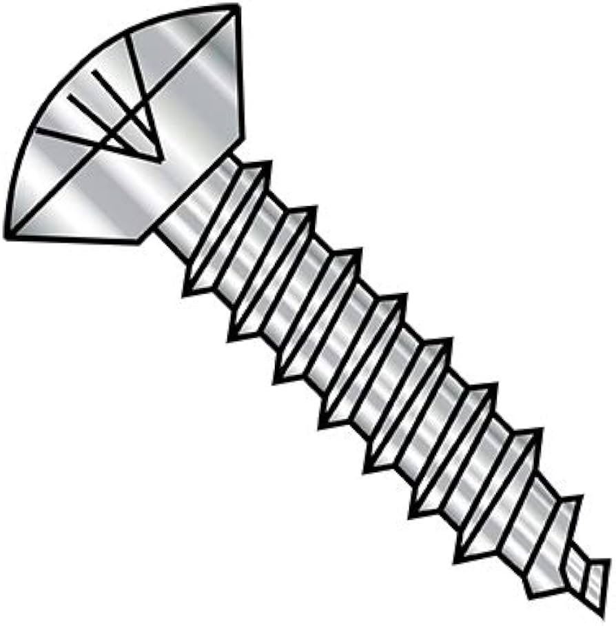 Bulk #10 Phillips Oval Head Type A Self-Tapping Screws – 18-8 Stainless – Monster Bolts