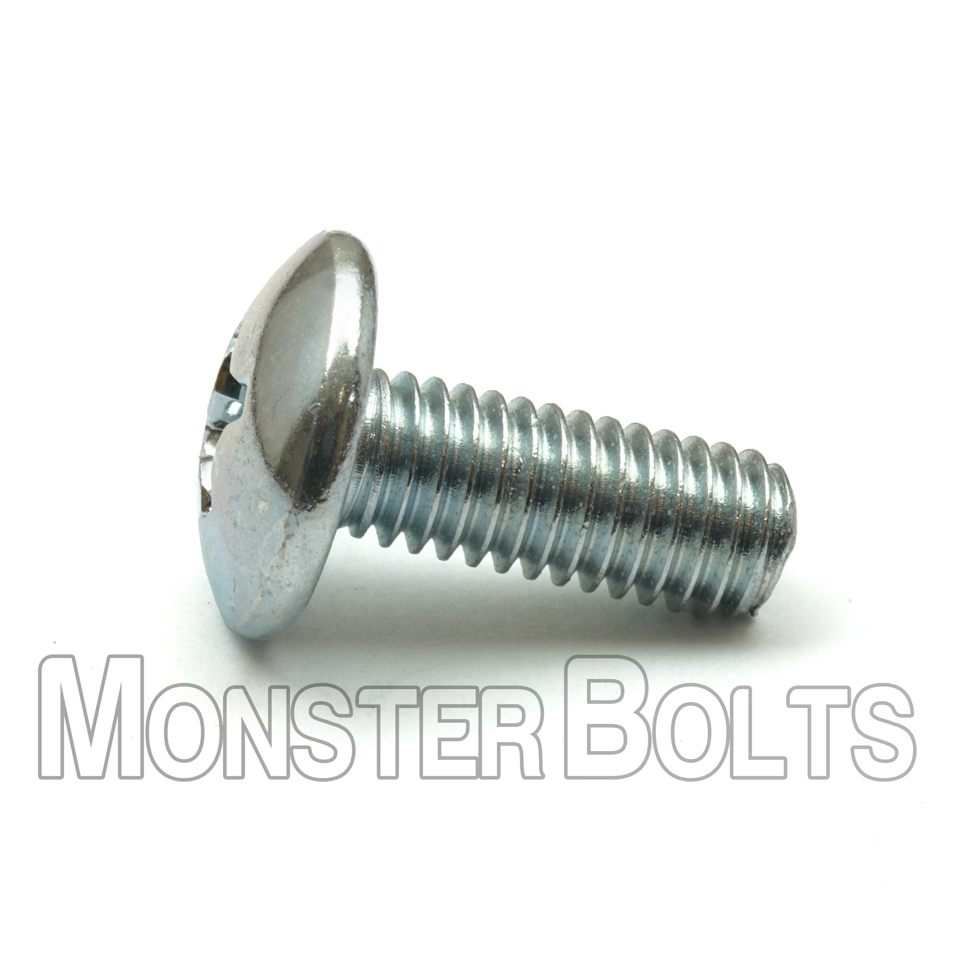 Bulk 2-56 Phillips Truss-Head Machine Screws – Zinc-Plated Steel | Fully Threaded