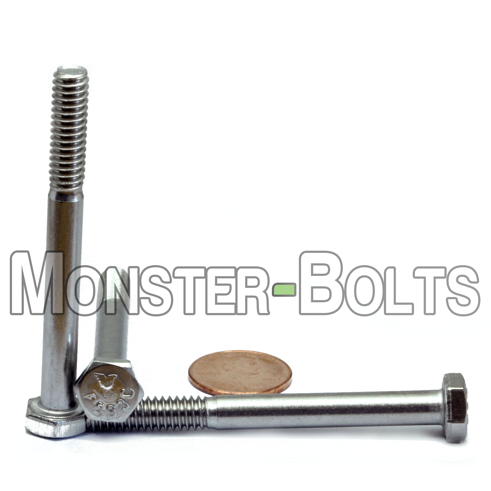 1/4"-20 Stainless Steel Hex Cap Bolts / screws, 18-8 (A2)