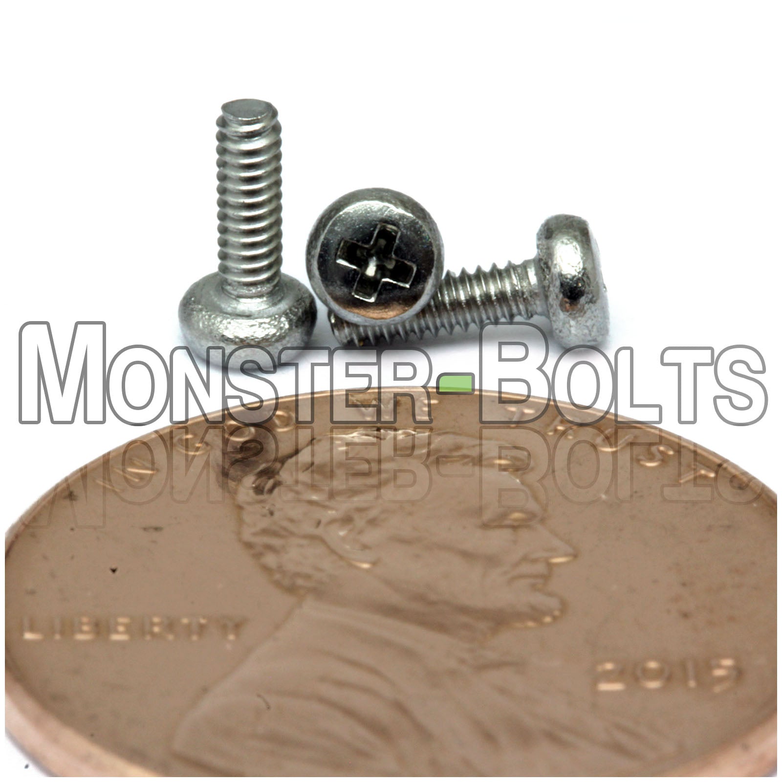 M1.6 Phillips Pan Head Machine screws, A2 Stainless Steel DIN 7985A Coarse Thread