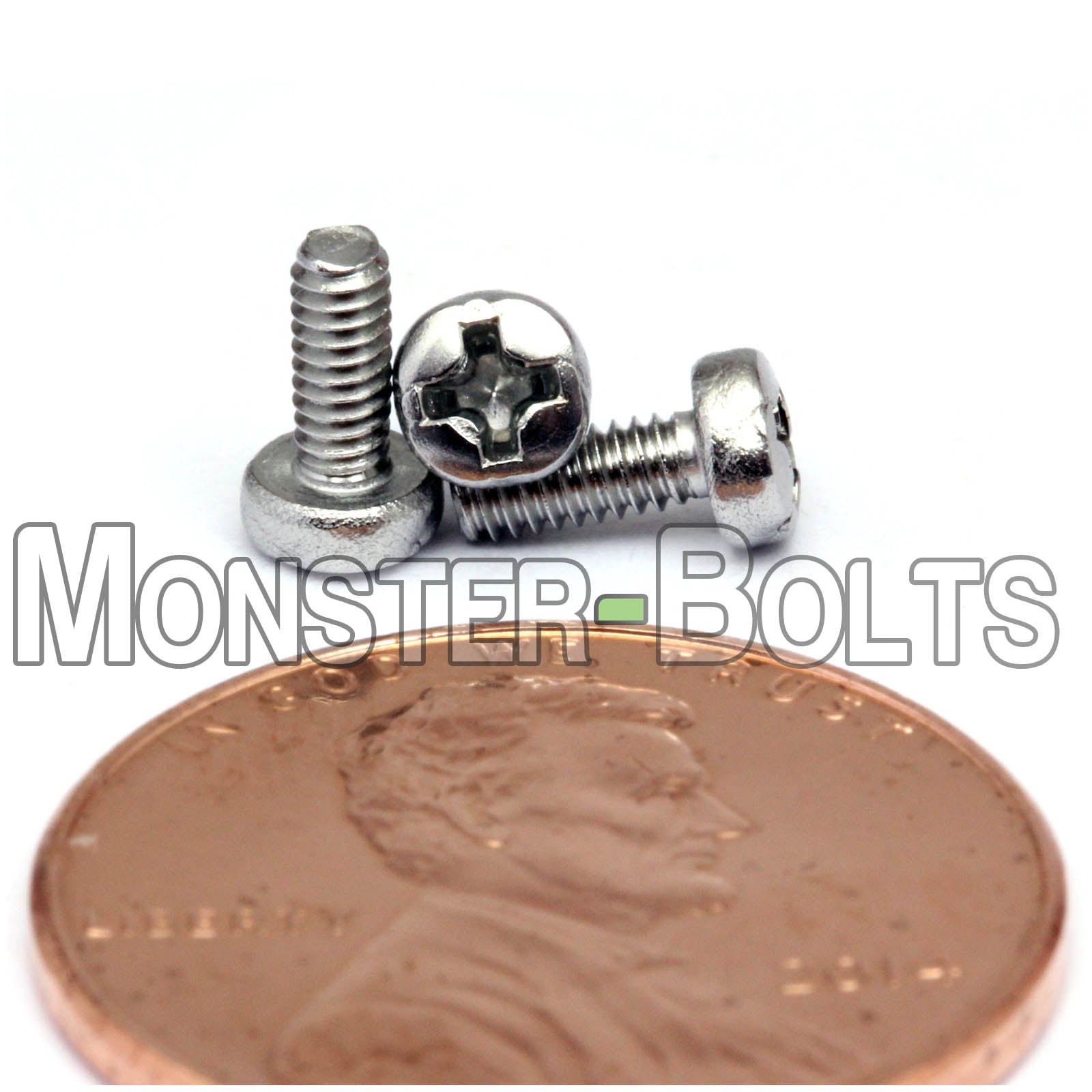 M2 Phillips Pan Head Machine screws, A2 Stainless Steel DIN 7985A Coarse Thread