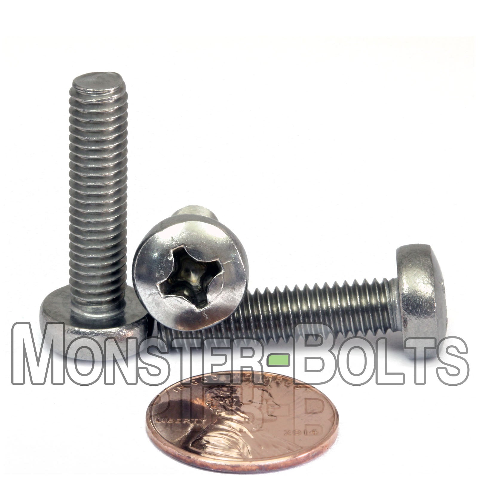 M6 Phillips Pan Head Machine screws, A2 Stainless Steel DIN 7985A Coarse Thread