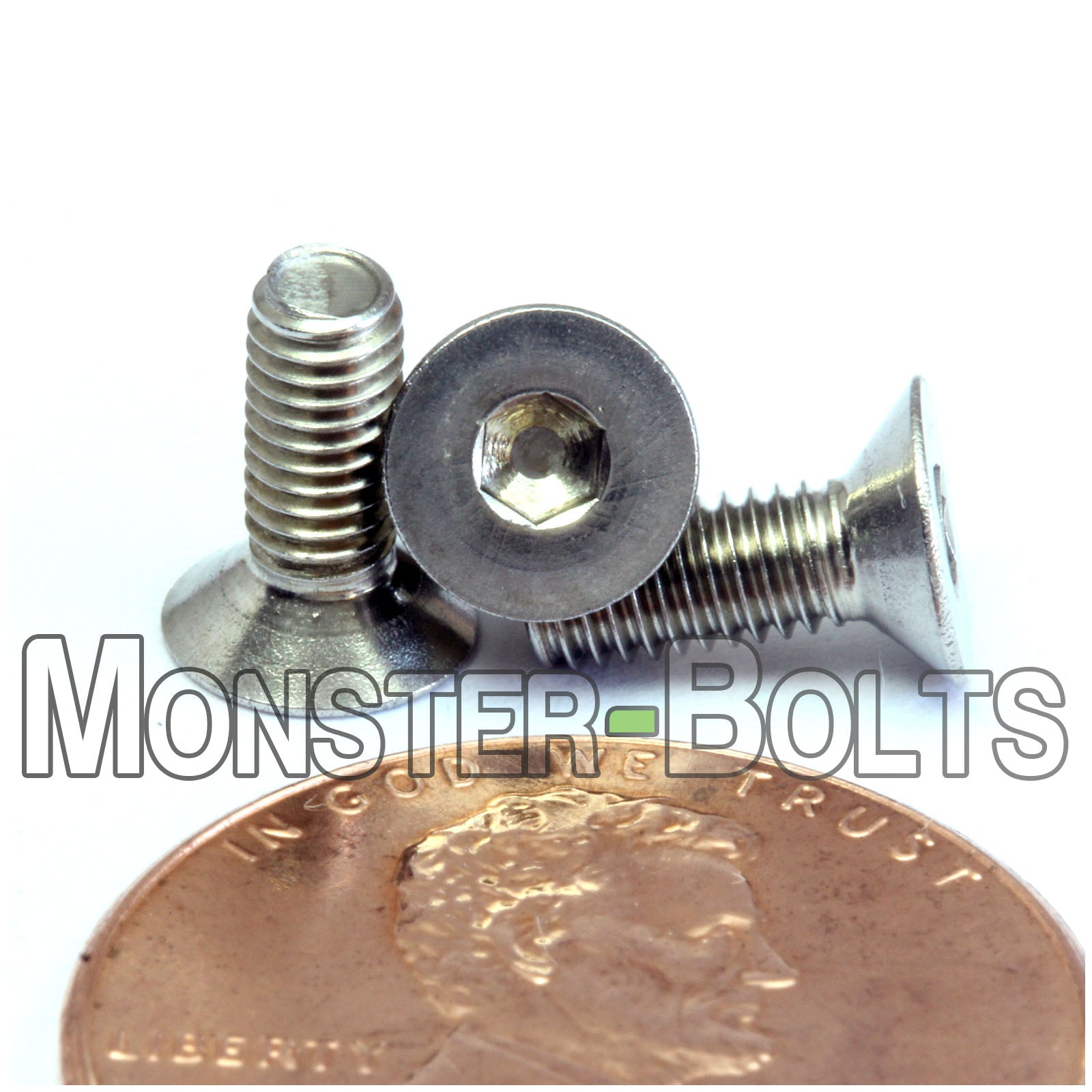 M3 Titanium Flat Head Socket Cap screws, DIN 7991