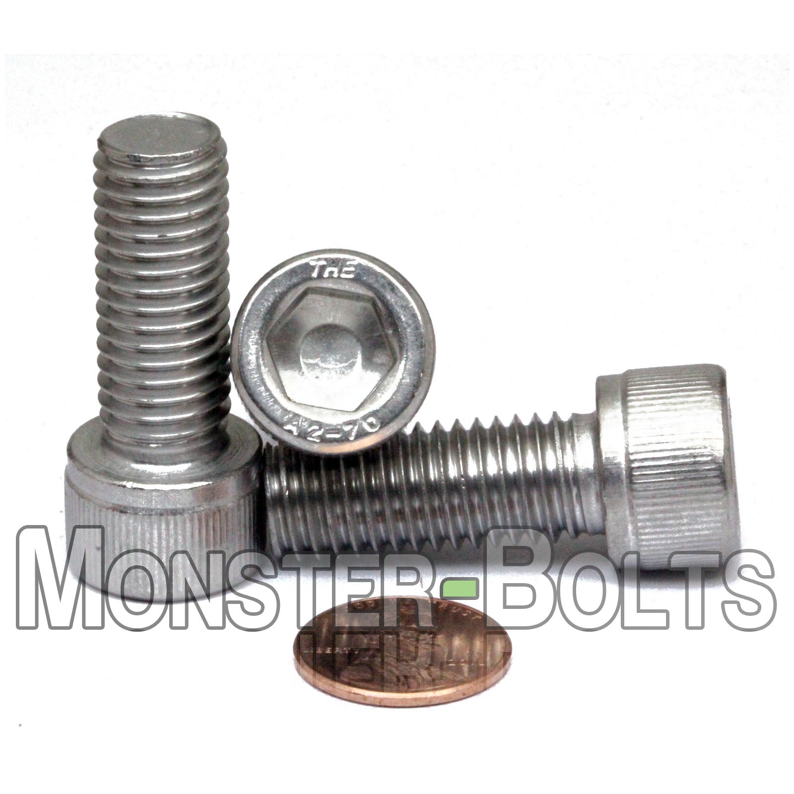 M12 Socket Head Cap screws, Stainless Steel A2 (18-8)