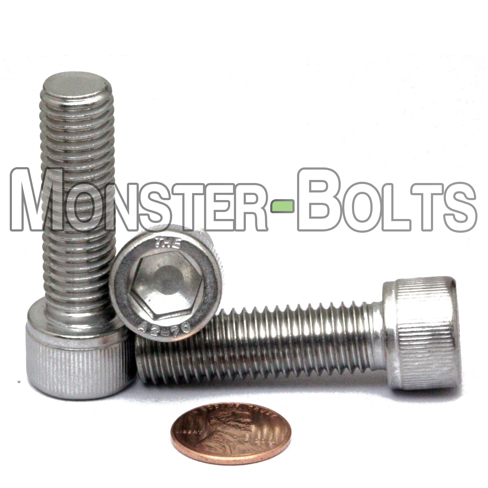 M12 Socket Head Cap screws, Stainless Steel A2 (18-8)