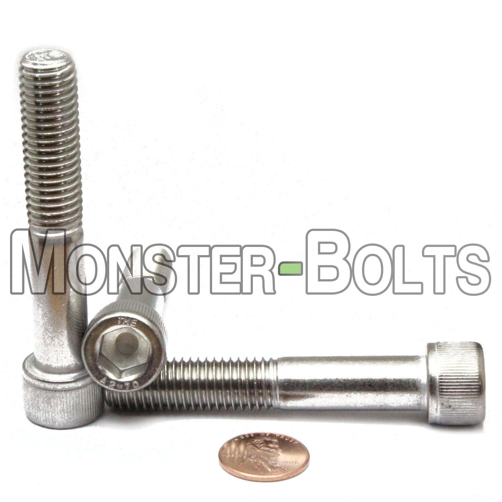 M12 Socket Head Cap screws, Stainless Steel A2 (18-8)