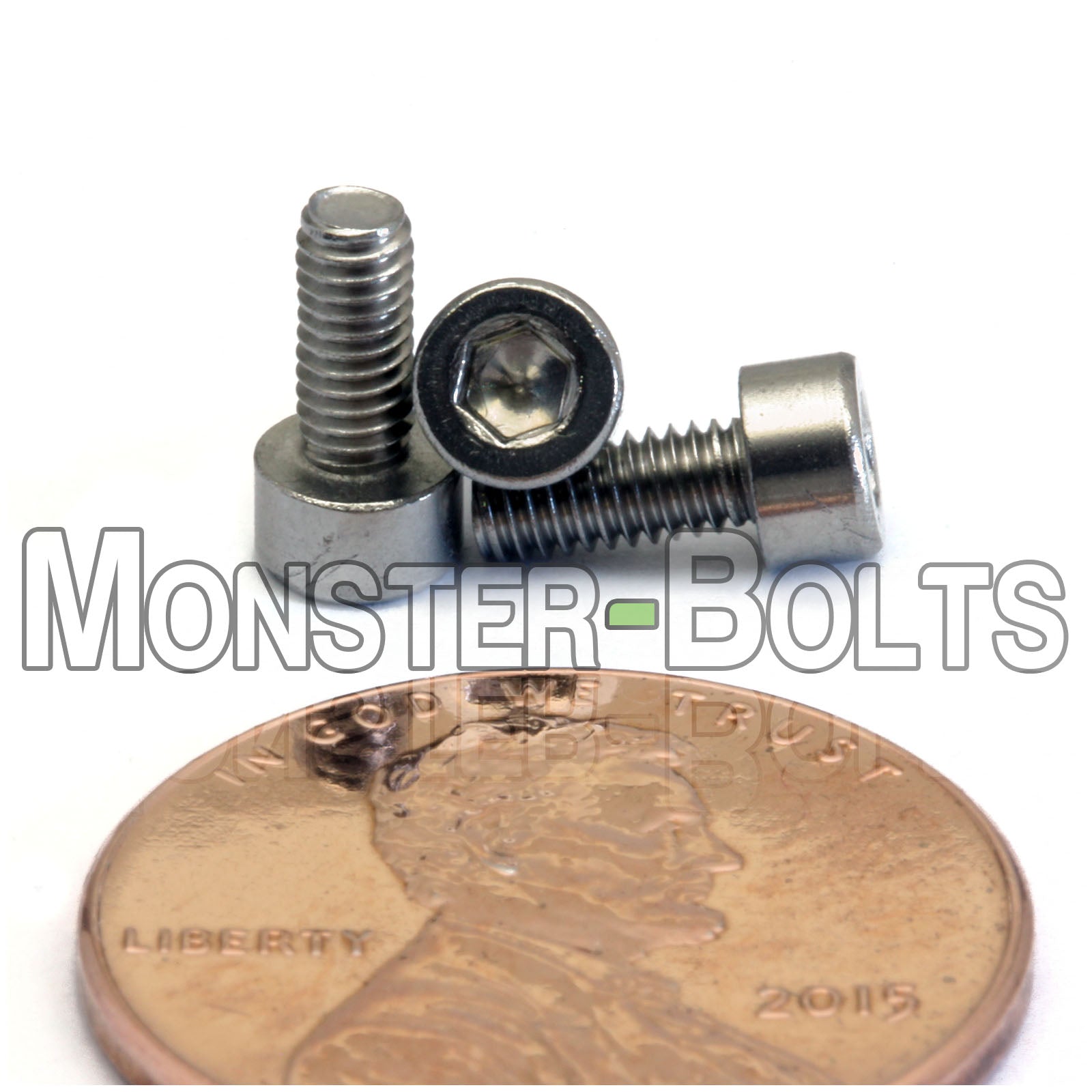 M2.5 Socket Head Cap screws, Stainless Steel A2 (18-8)