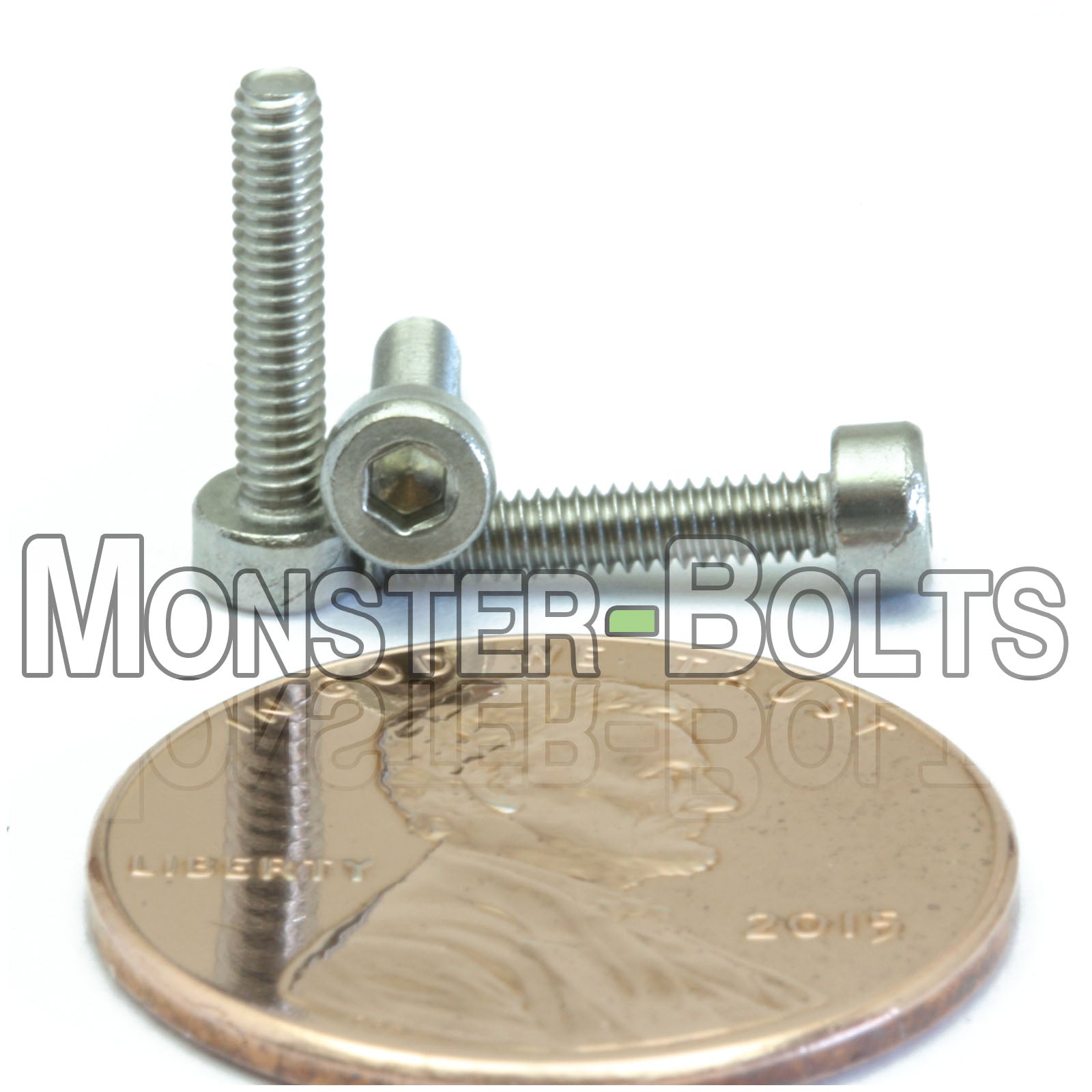 M2 Socket Head Cap screws, Stainless Steel A2 (18-8)