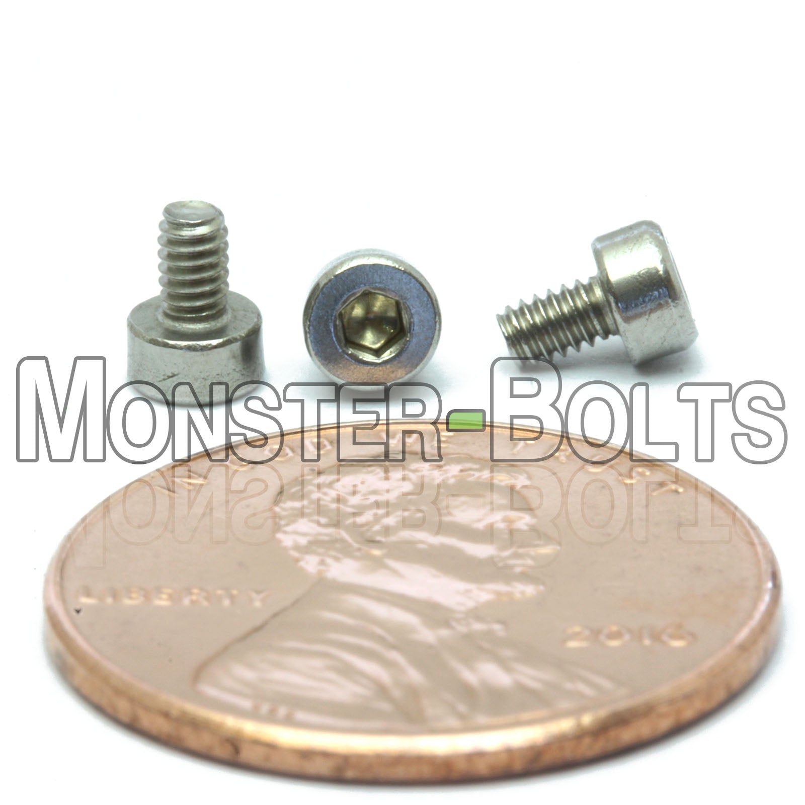 M2 Socket Head Cap screws, Stainless Steel A2 (18-8)