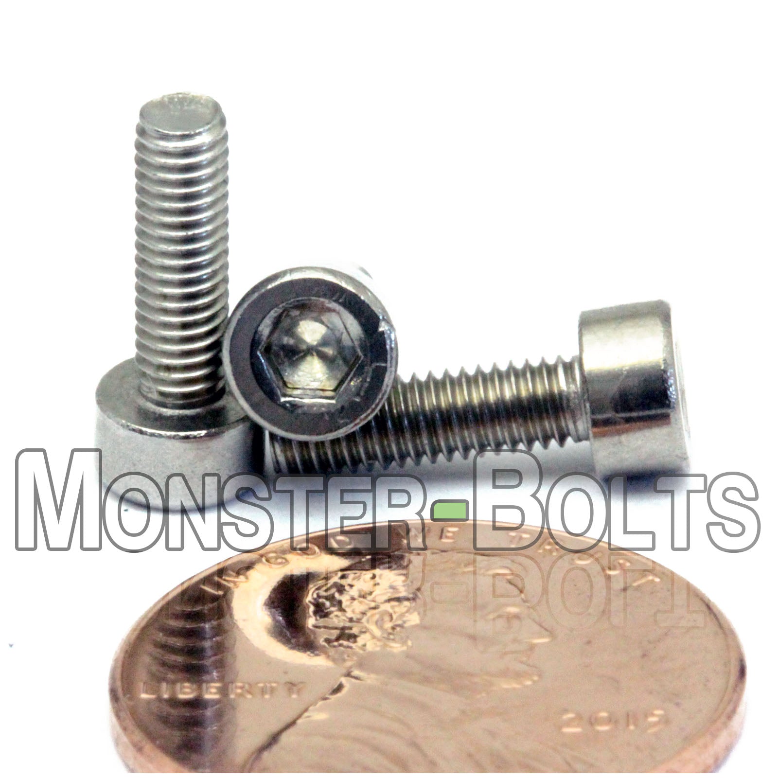 M3 Socket Head Cap screws, Stainless Steel A2 (18-8)