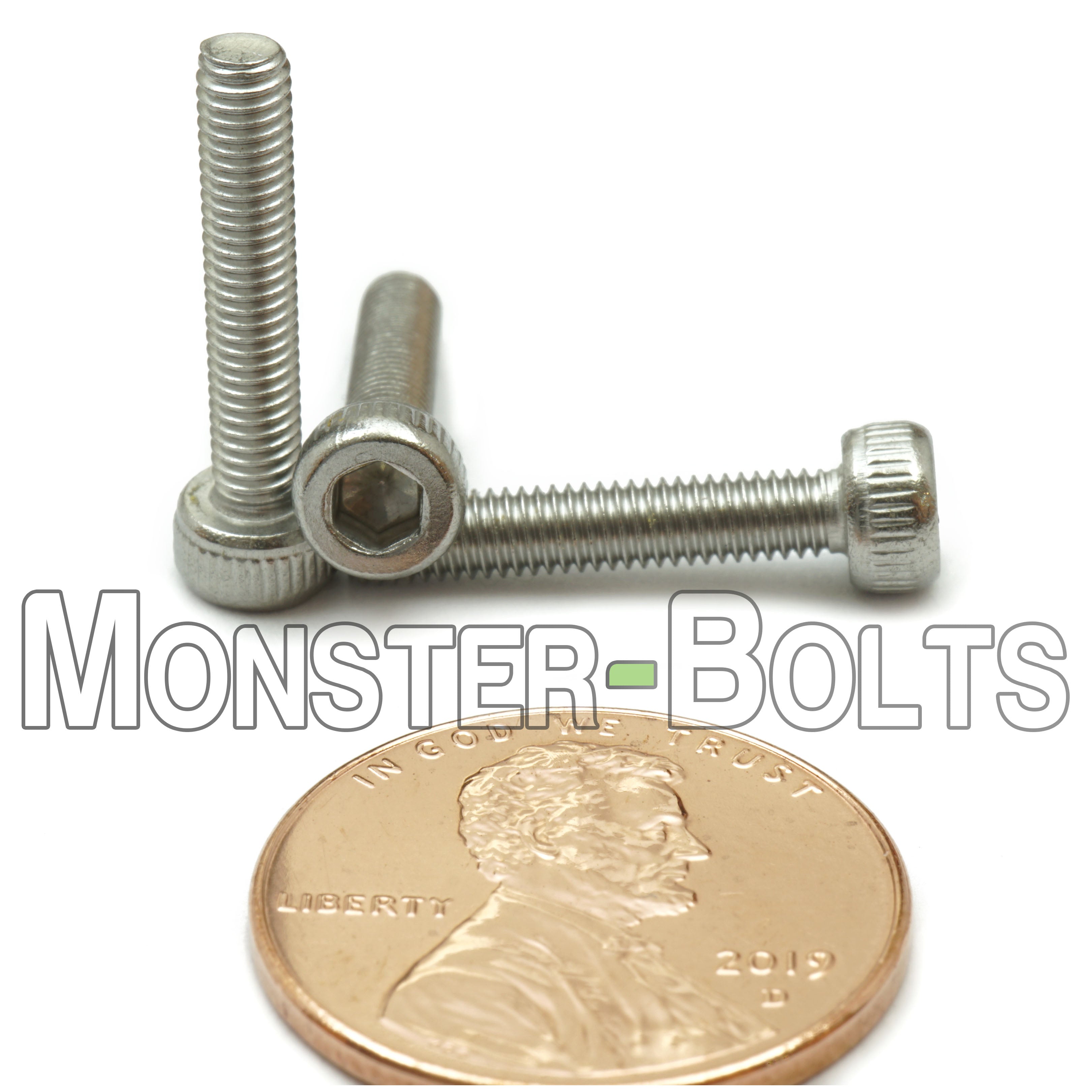 M3 Socket Head Cap screws, Stainless Steel A2 (18-8)