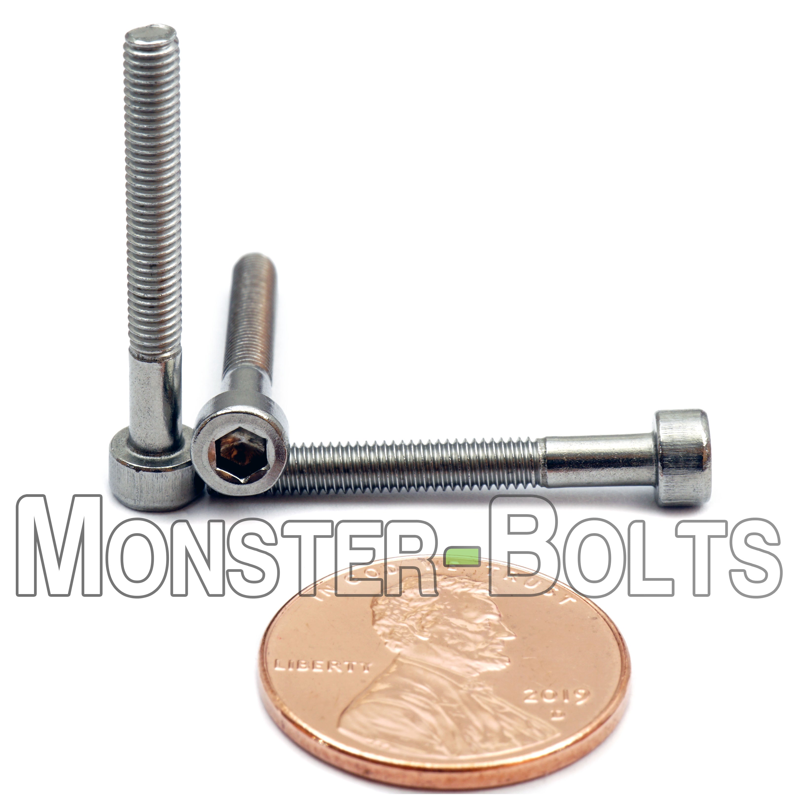 M3 Socket Head Cap screws, Stainless Steel A2 (18-8)