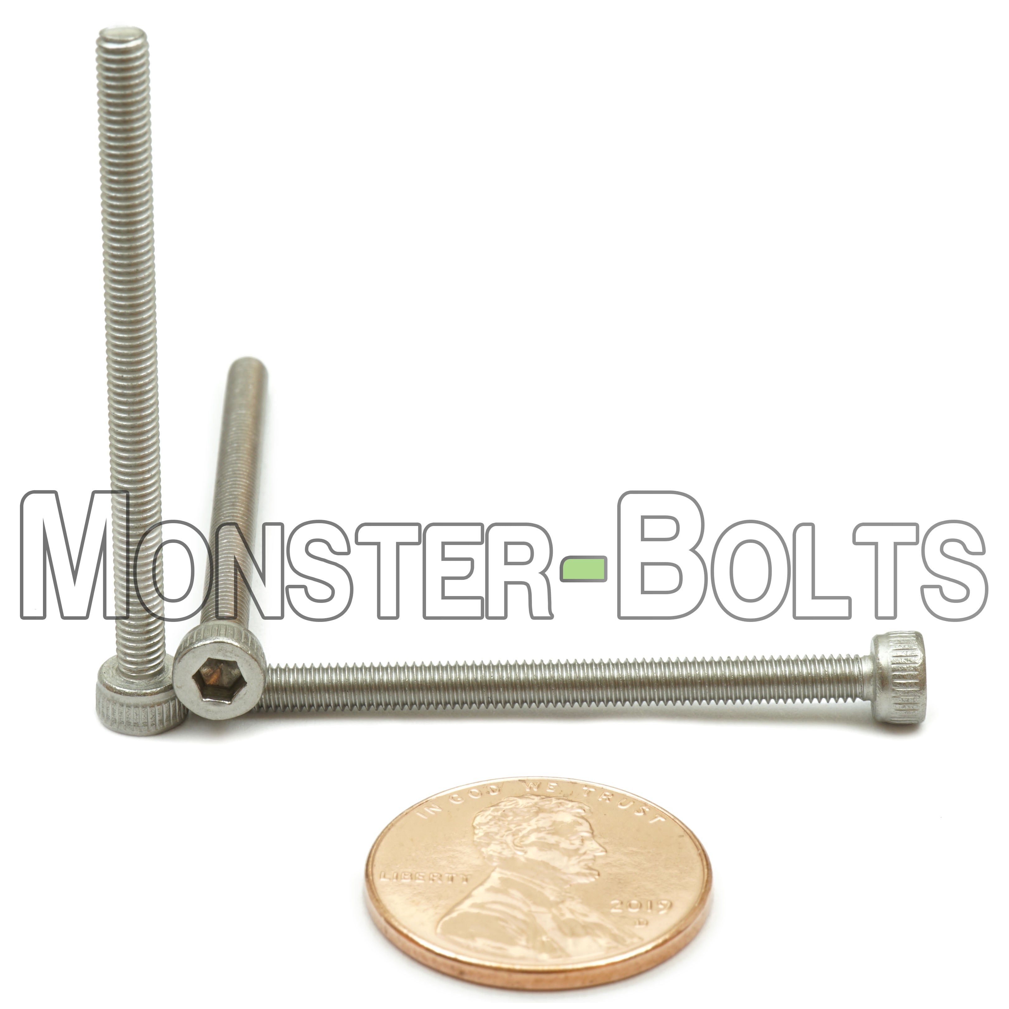 M3 Socket Head Cap screws, Stainless Steel A2 (18-8)