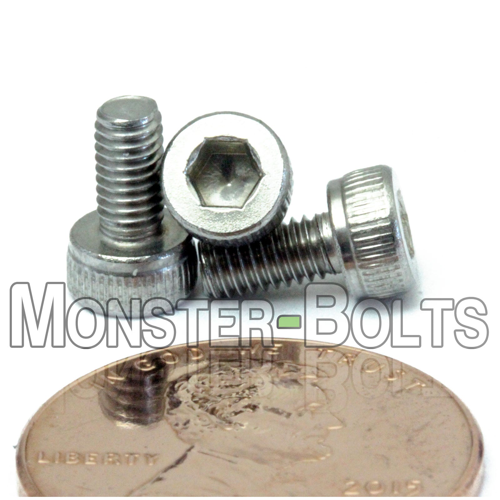 M3 Socket Head Cap screws, Stainless Steel A2 (18-8)