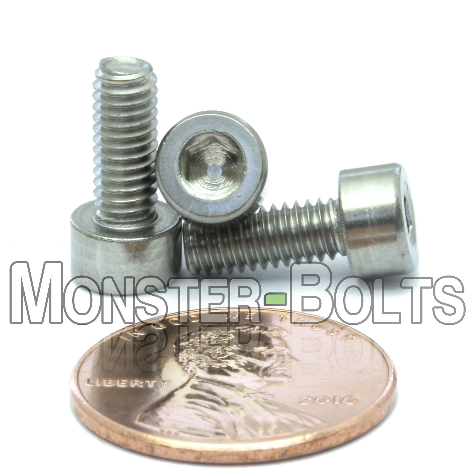 M4 Socket Head Cap screws, Stainless Steel A2 (18-8)