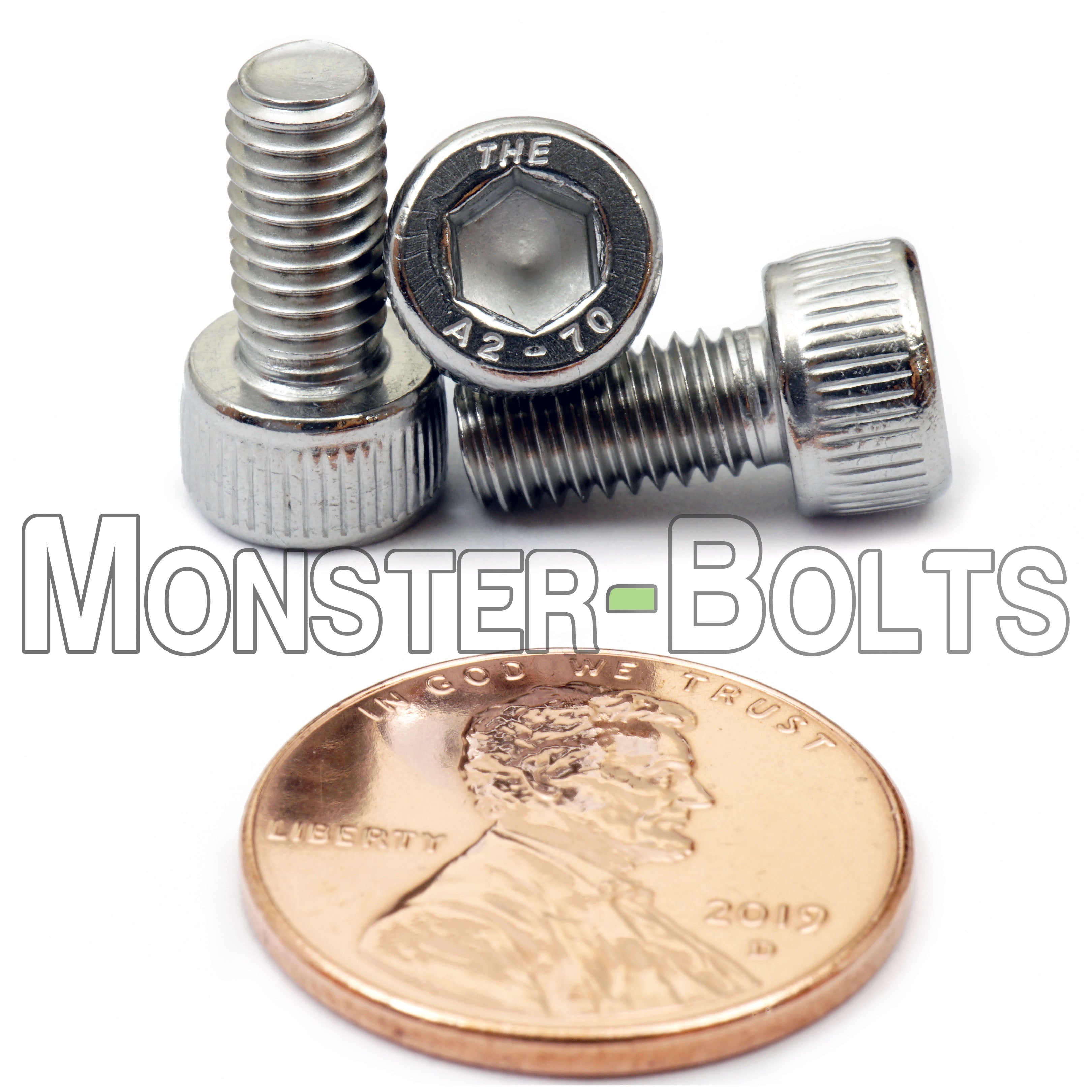 M5 Socket Head Cap screws, Stainless Steel A2 (18-8)