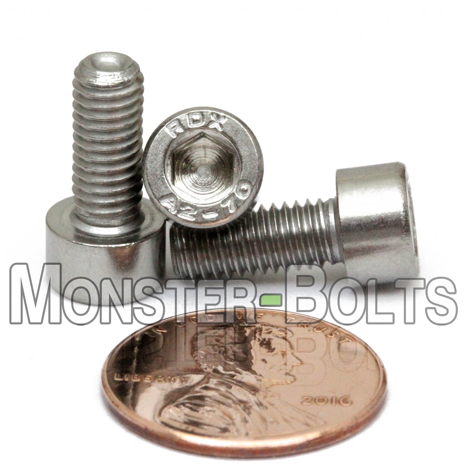 M5 Socket Head Cap screws, Stainless Steel A2 (18-8)