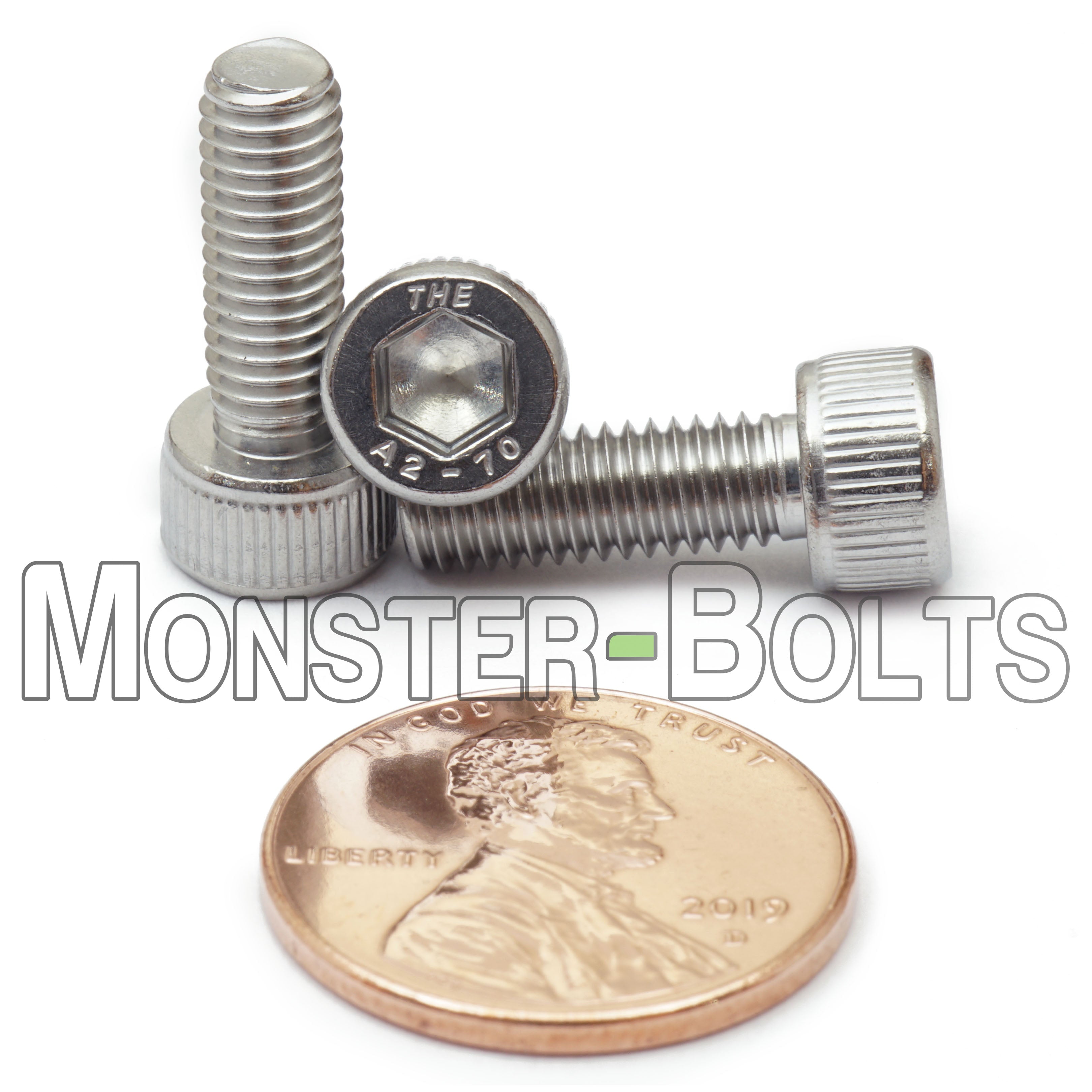 M5 Socket Head Cap screws, Stainless Steel A2 (18-8)