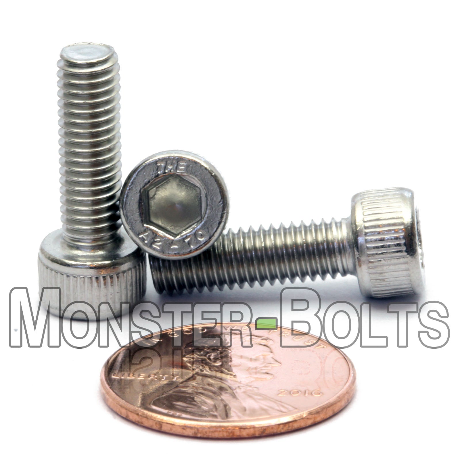 M5 Socket Head Cap screws, Stainless Steel A2 (18-8)