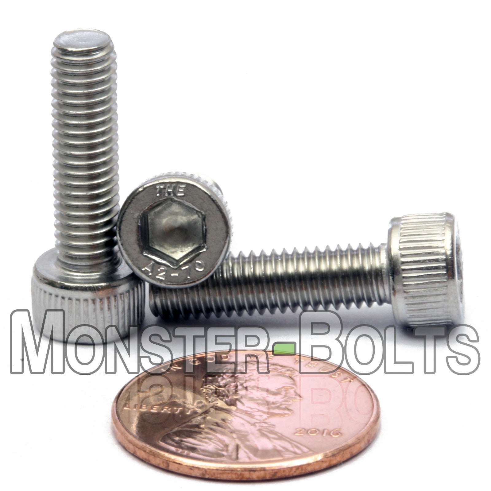 M5 Socket Head Cap screws, Stainless Steel A2 (18-8)