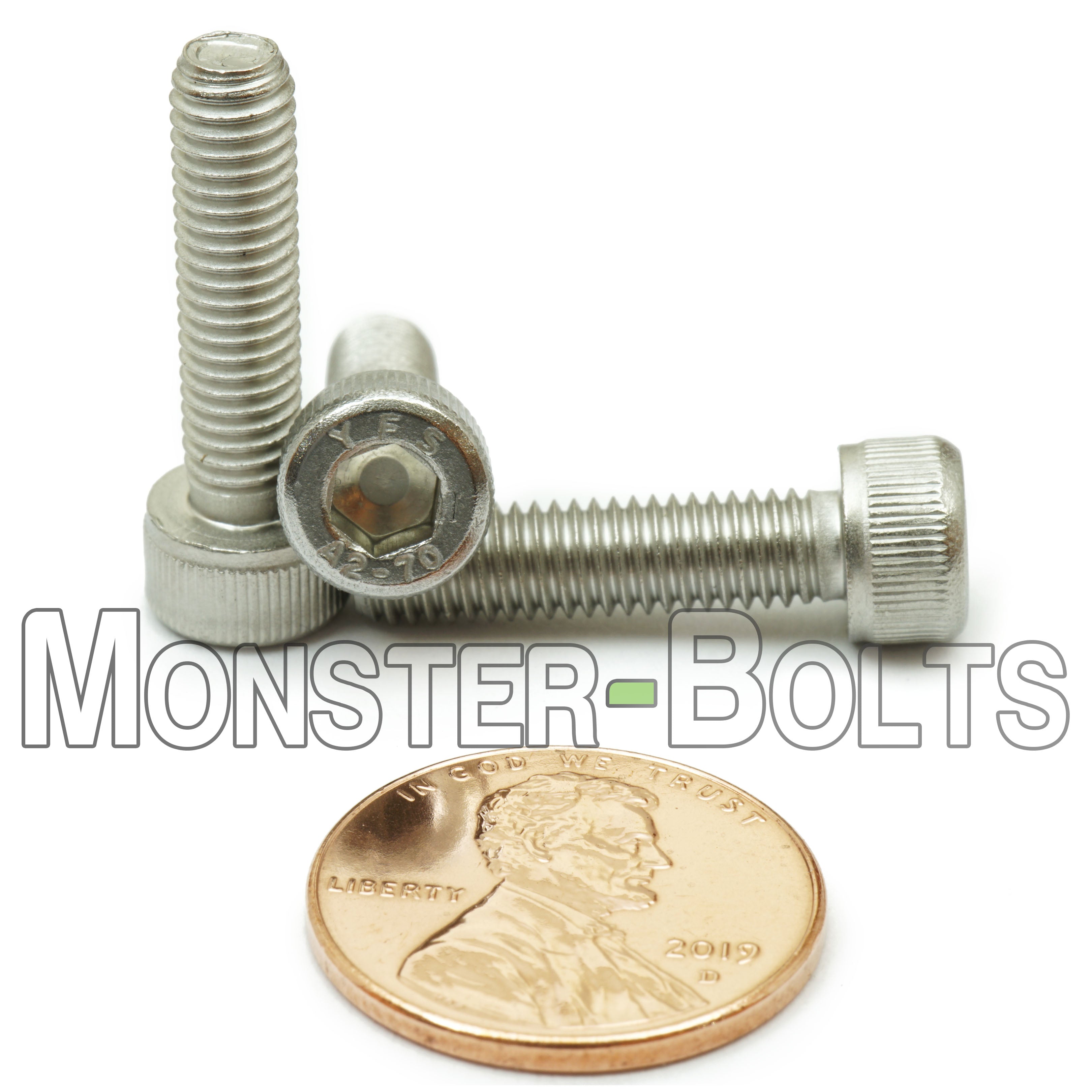 M5 Socket Head Cap screws, Stainless Steel A2 (18-8)