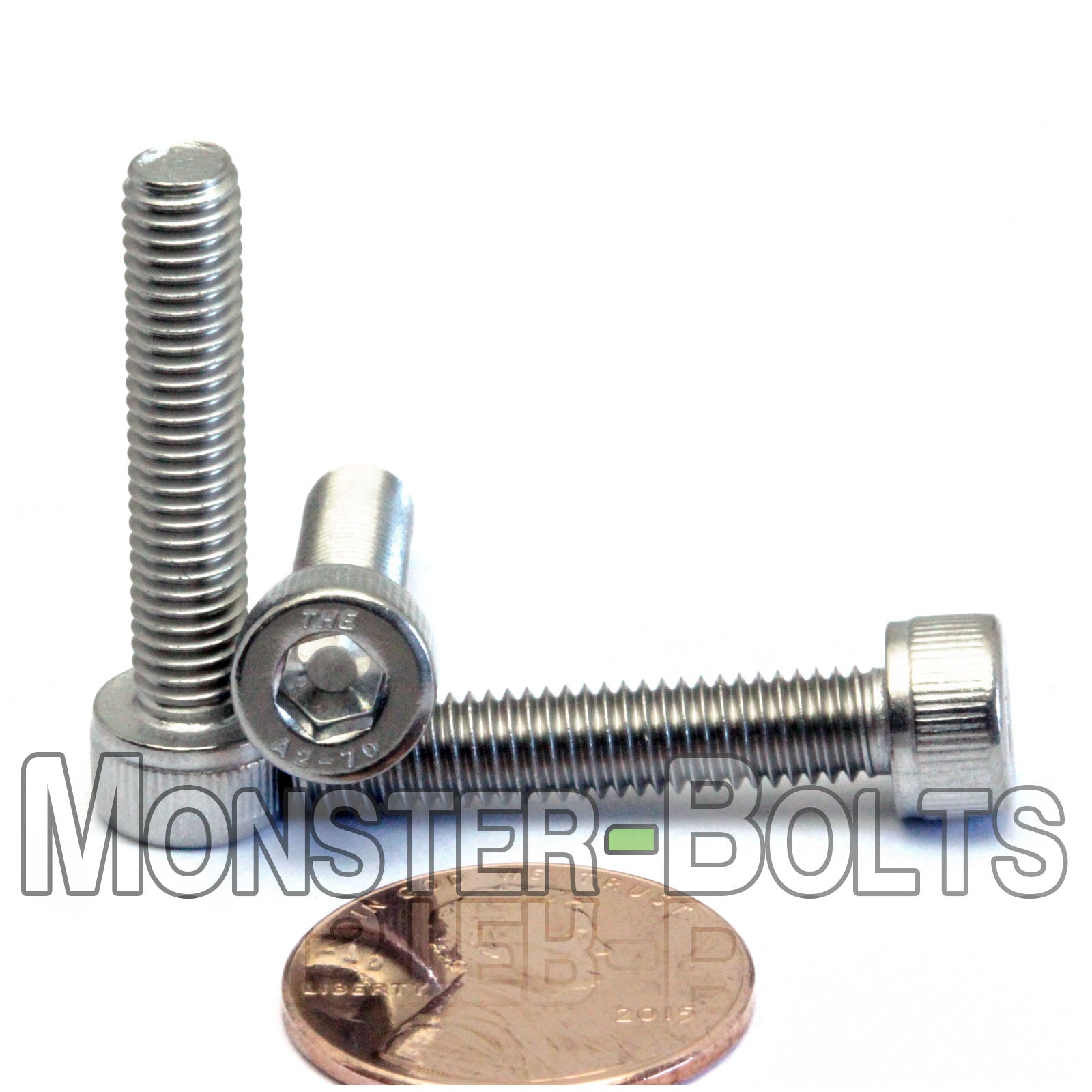 M5 Socket Head Cap screws, Stainless Steel A2 (18-8)