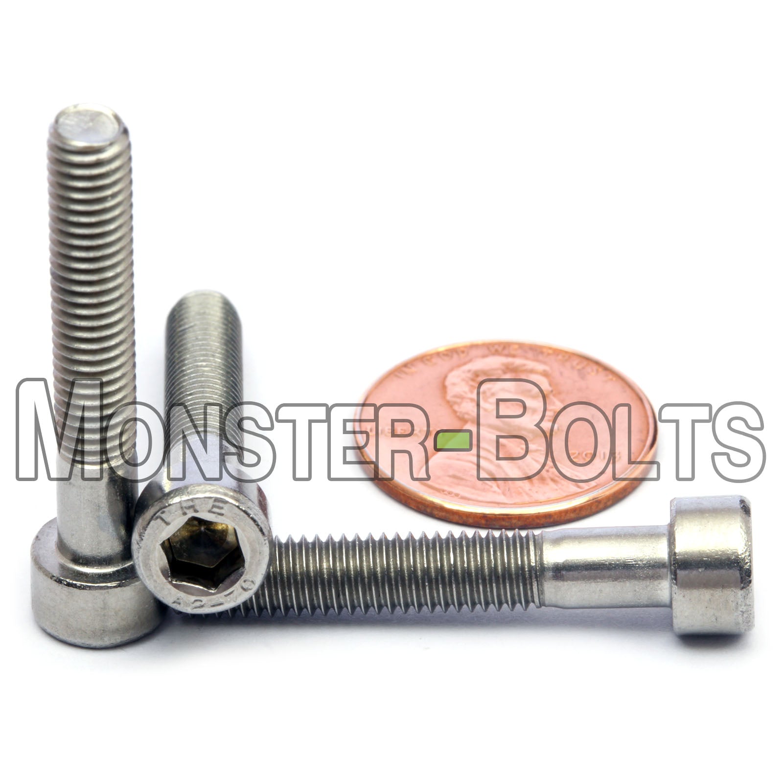 M5 Socket Head Cap screws, Stainless Steel A2 (18-8)