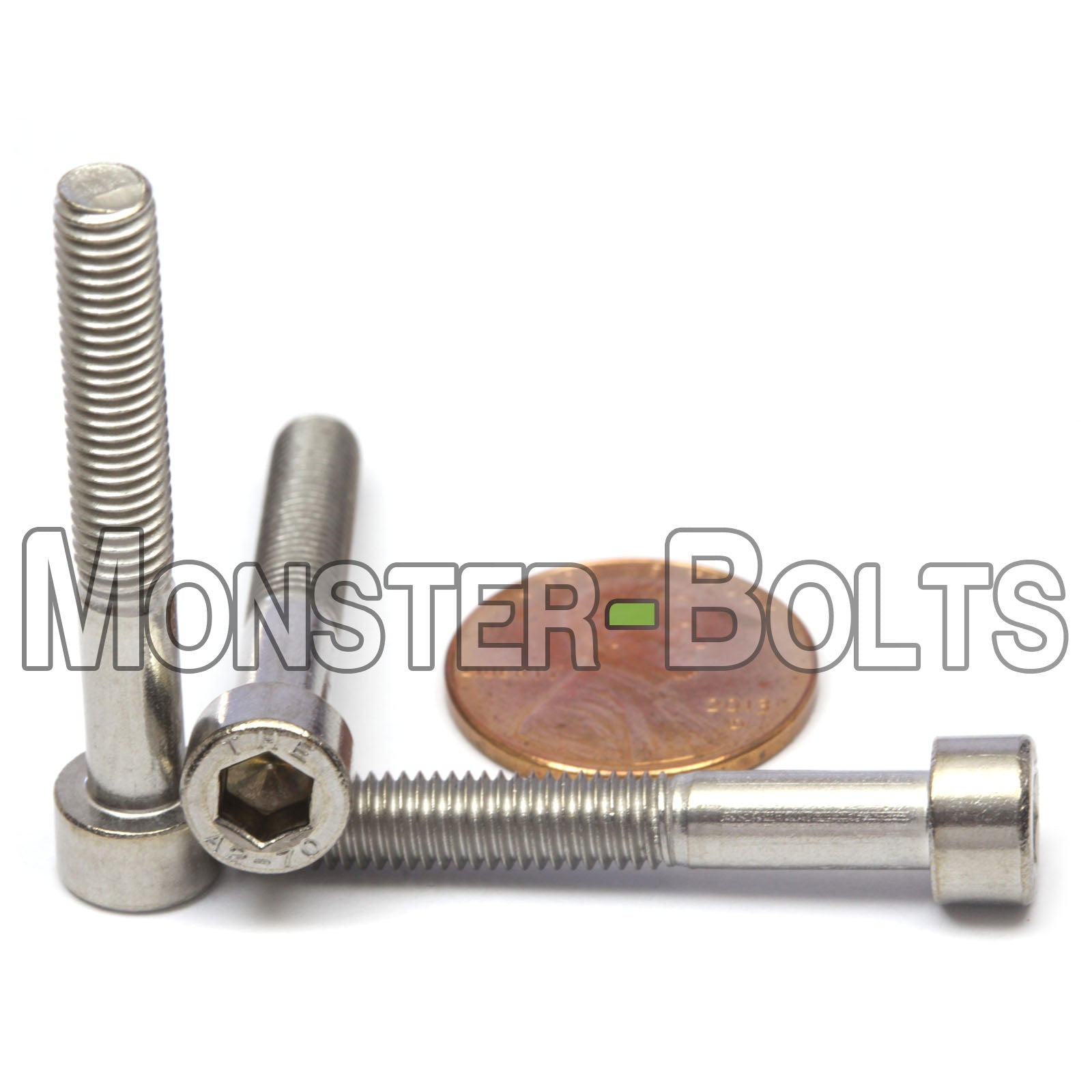 M5 Socket Head Cap screws, Stainless Steel A2 (18-8)