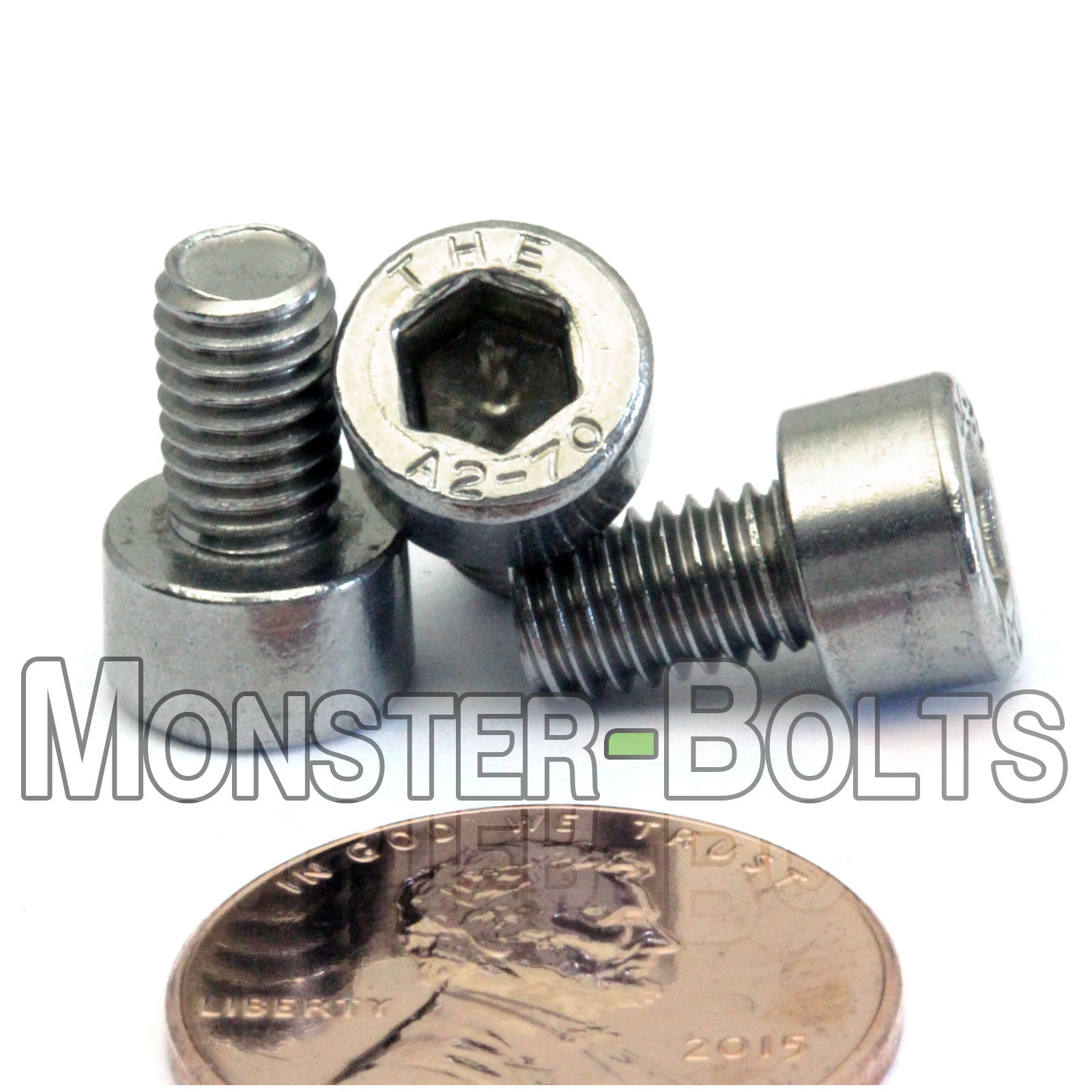 M5 Socket Head Cap screws, Stainless Steel A2 (18-8)