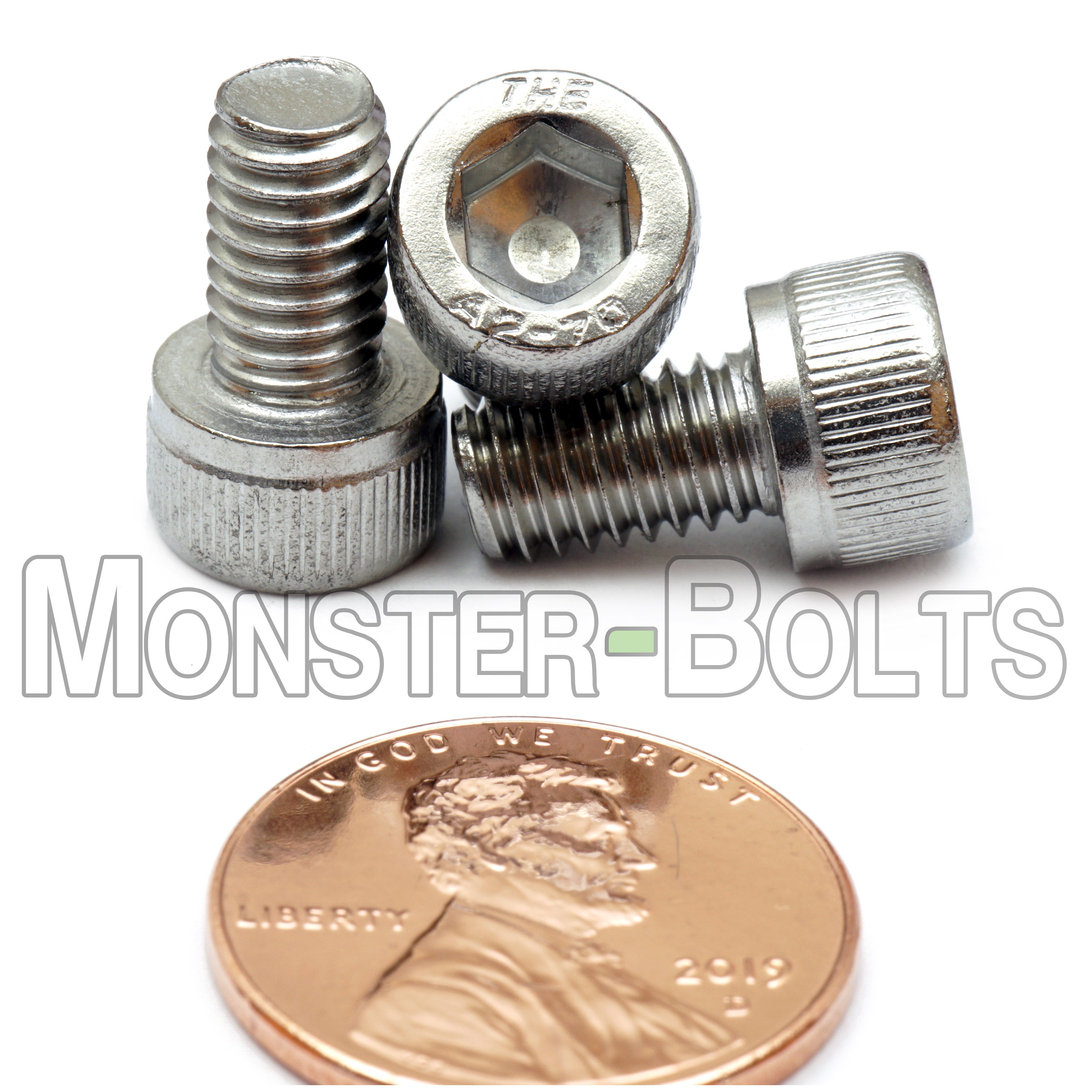 M6 Socket Head Cap screws, Stainless Steel A2 (18-8)